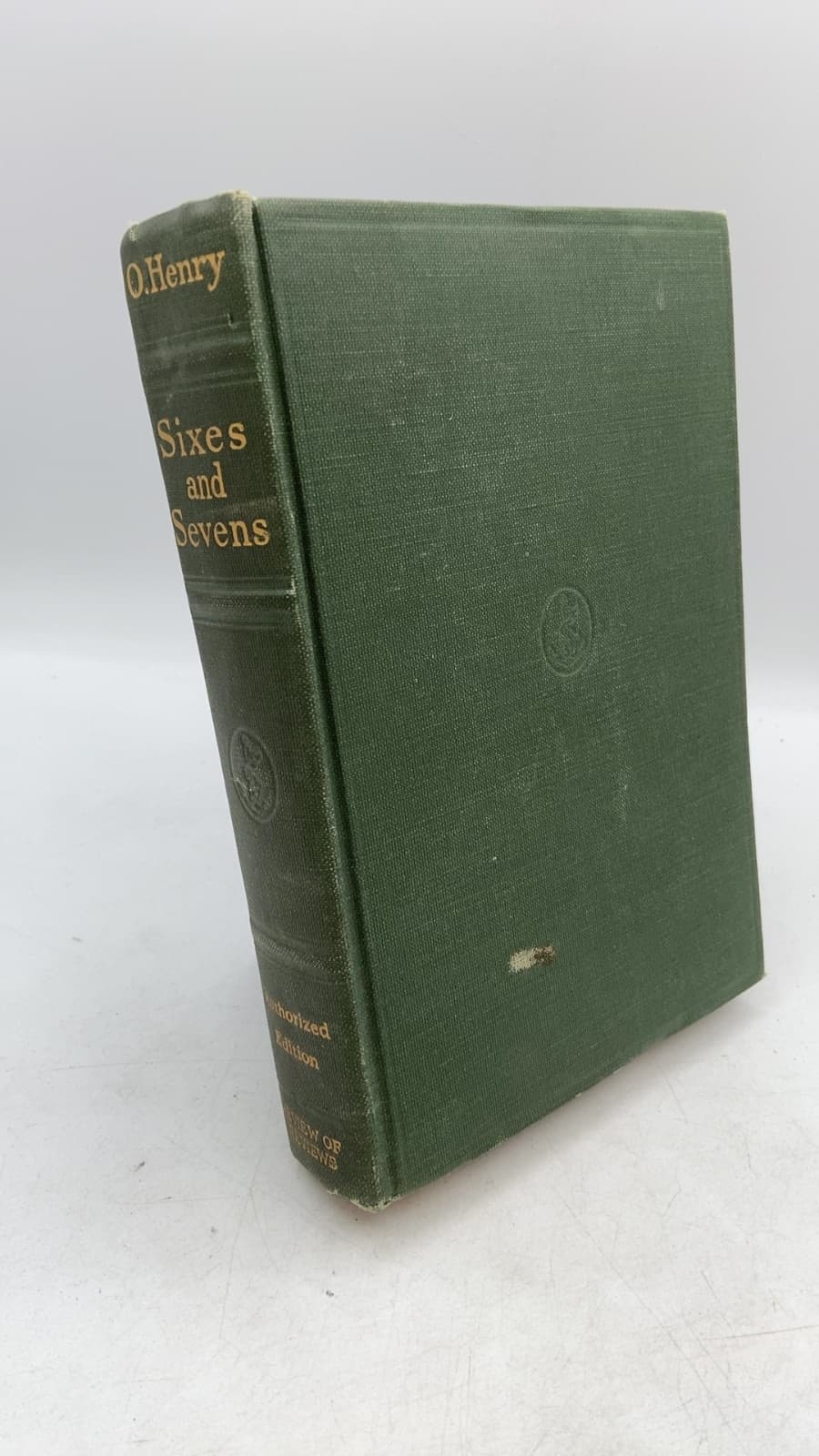 Sixes and Sevens by O. Henry - front cover
