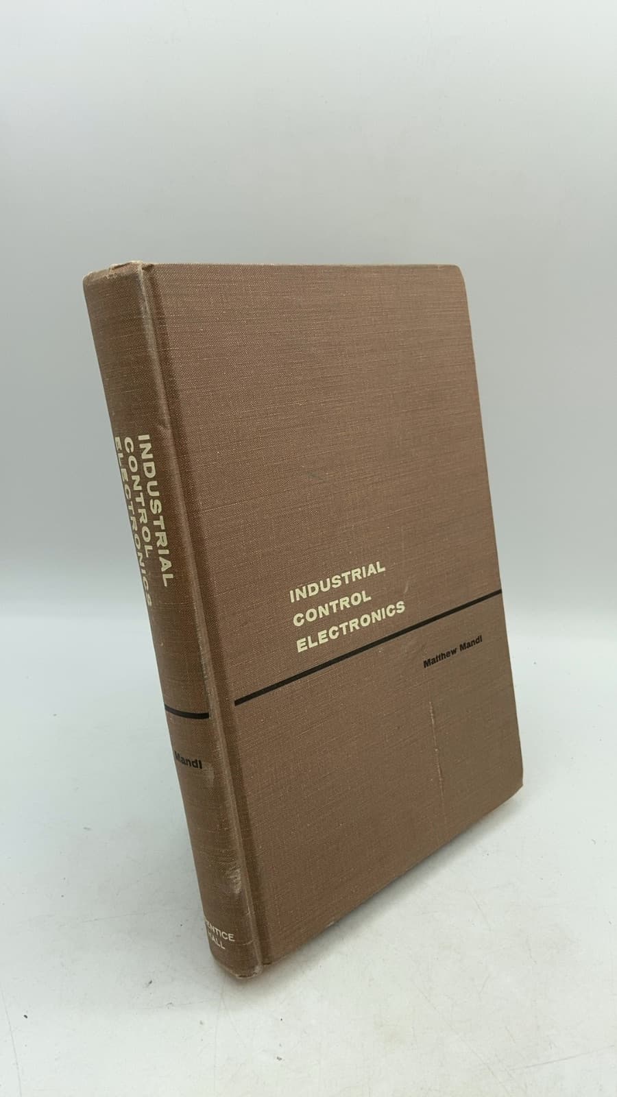 Industrial Control Electronics by Matthew Mandl - front cover