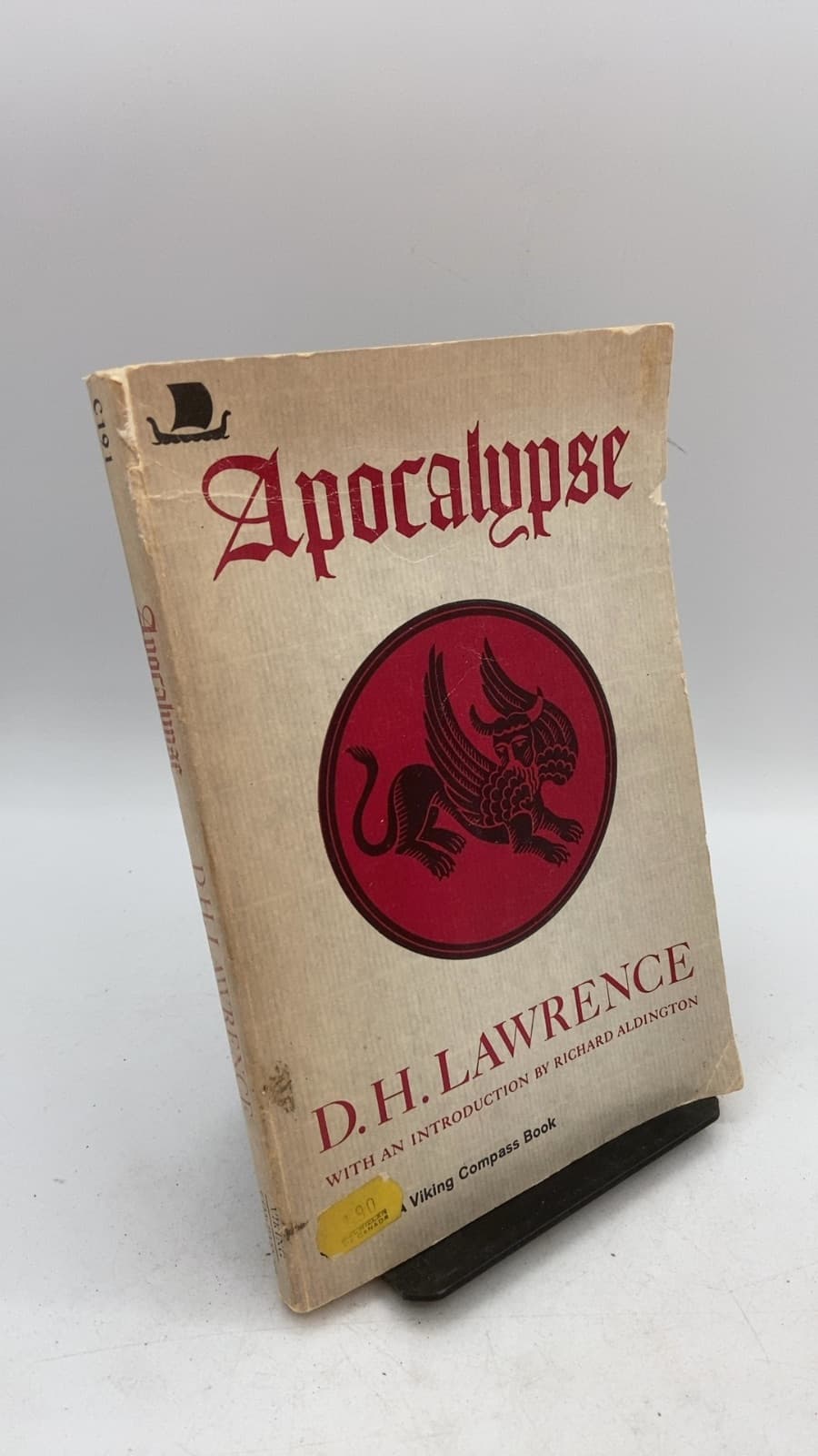 Apocalypse by D. H. Lawrence - front cover