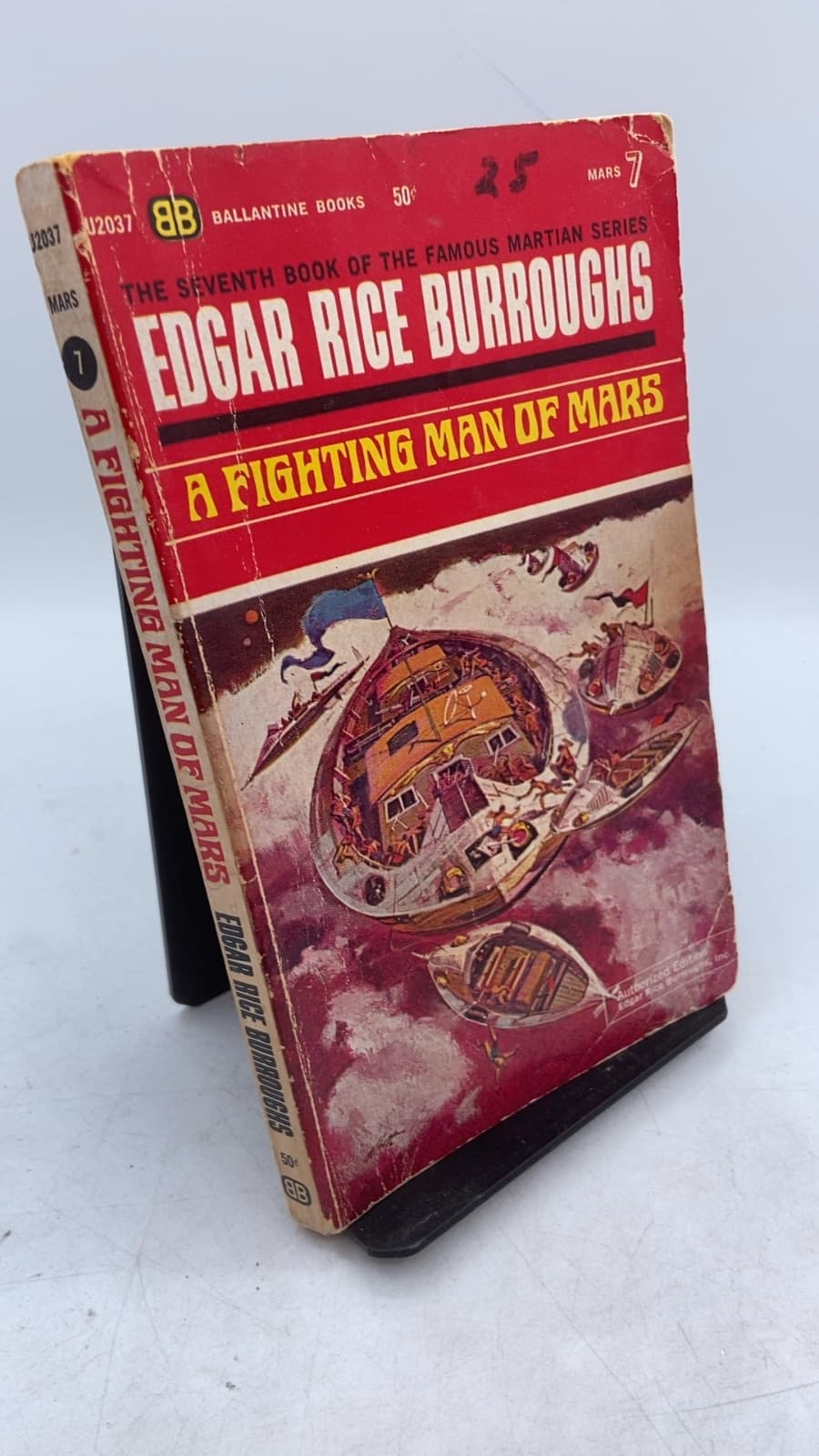 A Fighting MAN OF Mars by Edgar Rice Burroughs - front cover