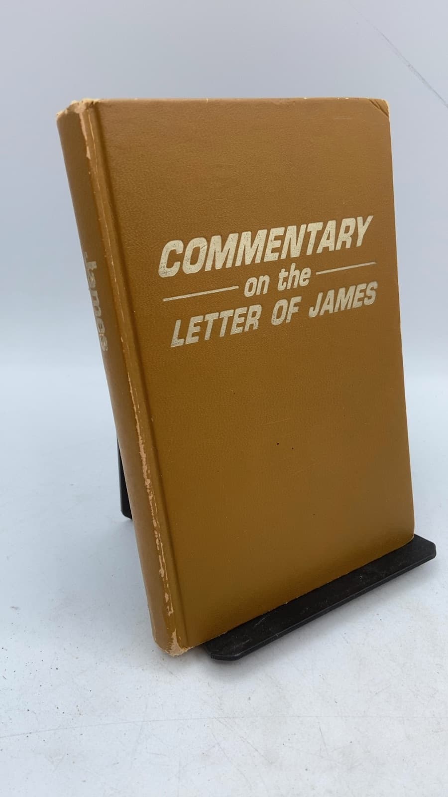 Commentary on the Letter of James - front cover