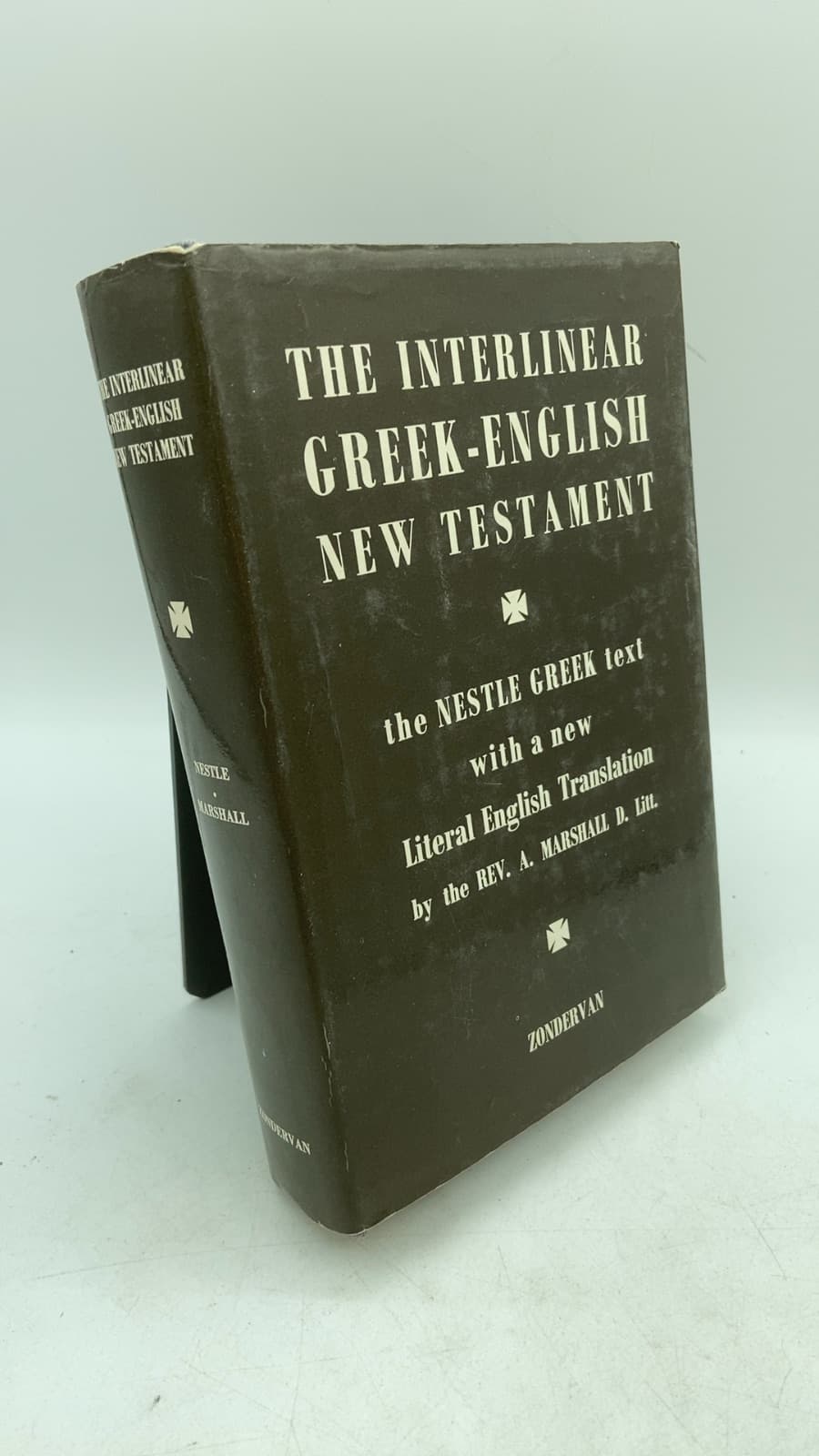 The Interlinear Greek-English New Testament by The Reverend Alfred Marshall D.Litt. - front cover