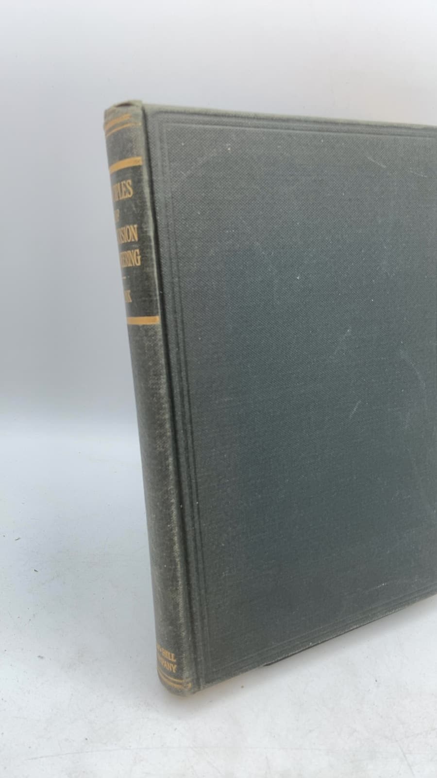 Principles OF Television Engineering by Donald G. Fink - front cover