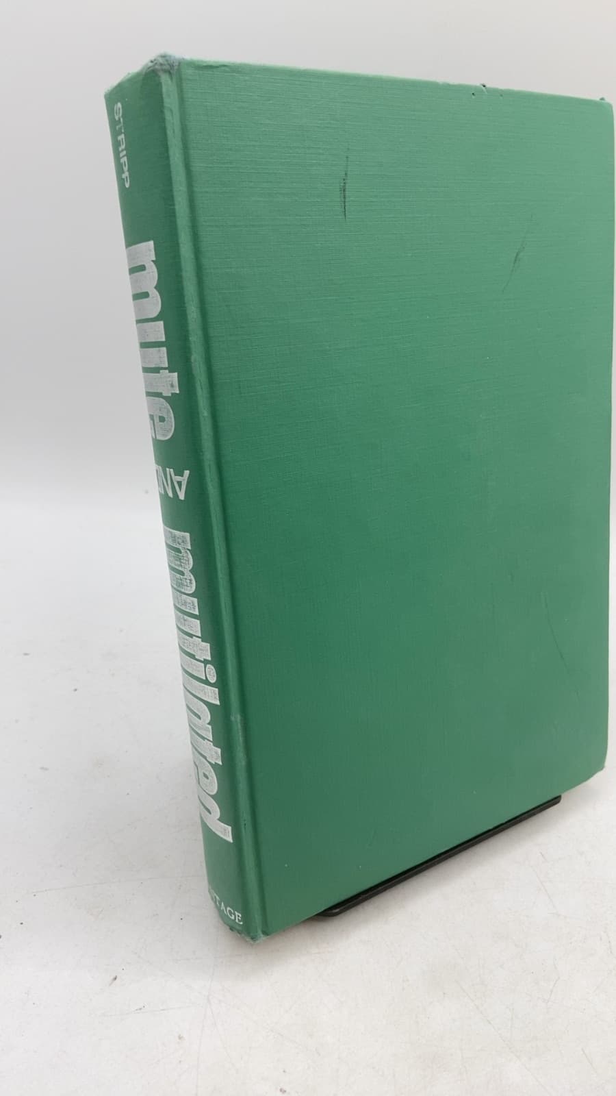 Mute AND Mutilated by Heinz G. Stripp - front cover