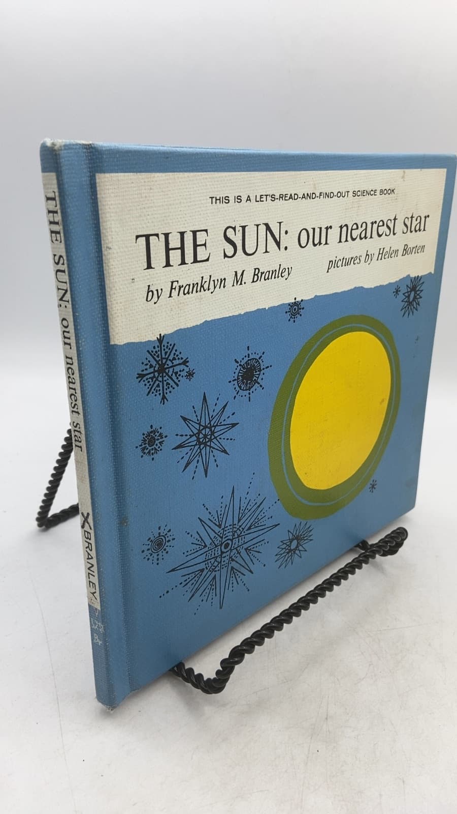 THE SUN: our nearest star by Franklyn M. Branley - front cover