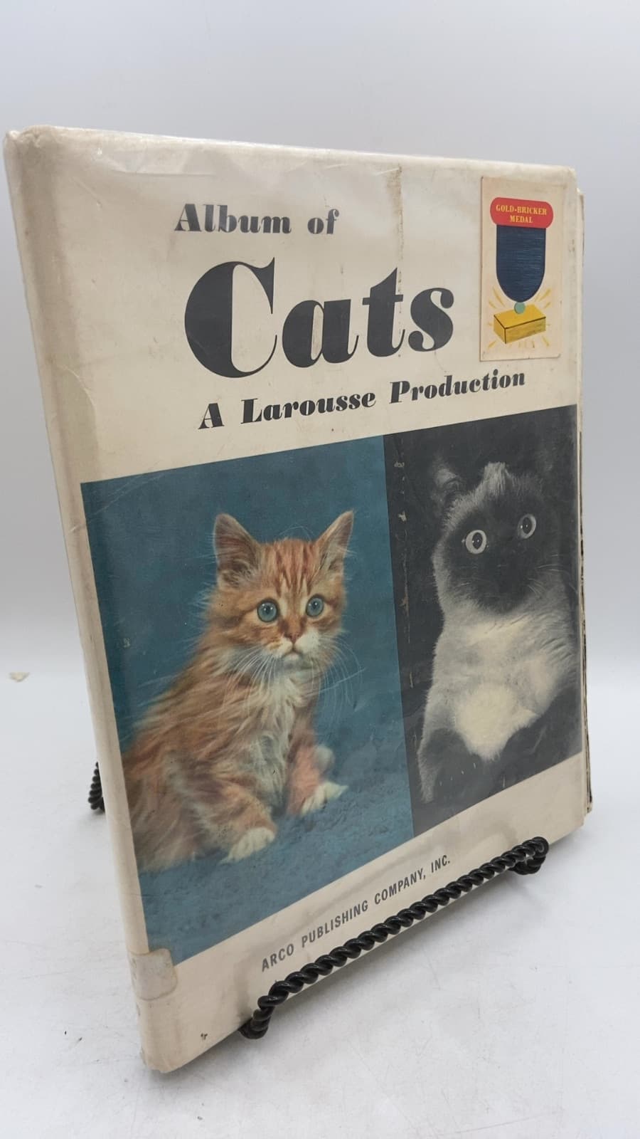 Album of Cats by Marcelle Adam - front cover
