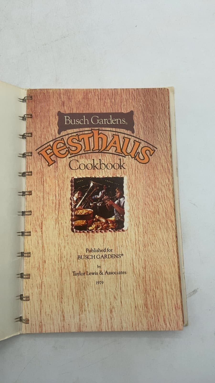 Busch Gardens Festhaus Cookbook - title page