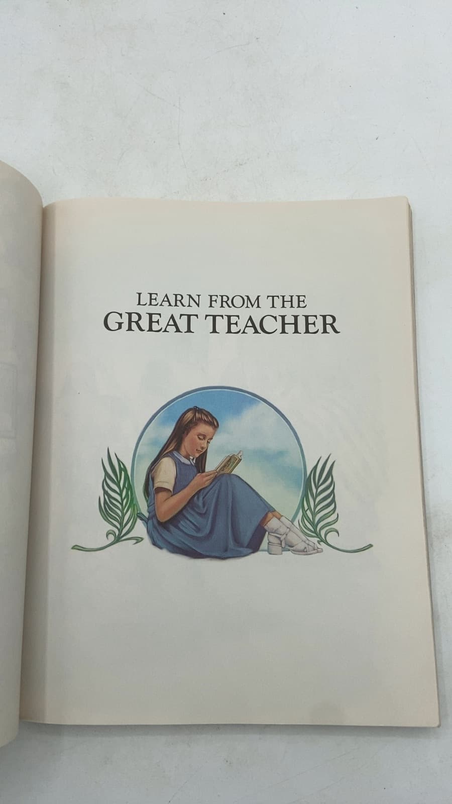 Learn From the Great Teacher - title page