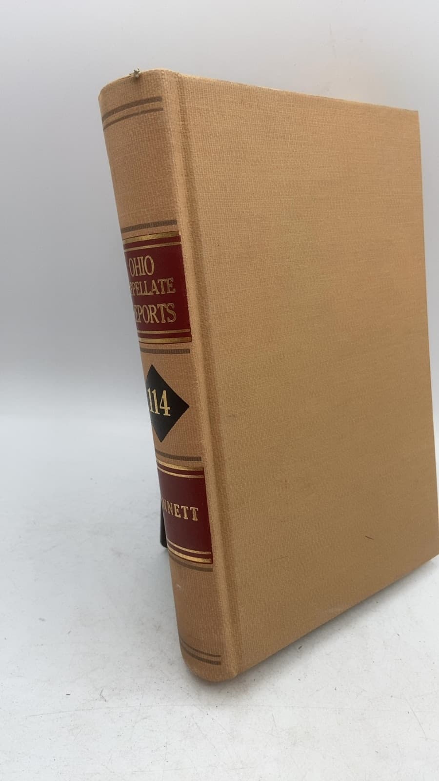 Reports of Cases Argued and Determined in the Courts of Appeals of Ohio Vol. 114 by Hiram L. Connett - front cover