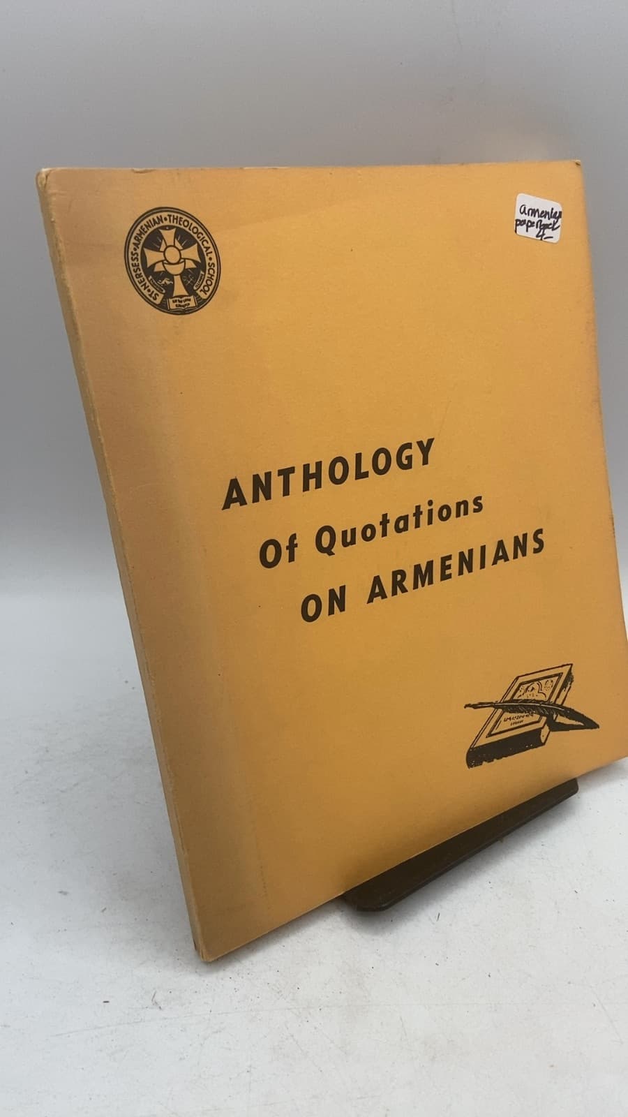 Anthology of Quotations ON Armenians - front cover
