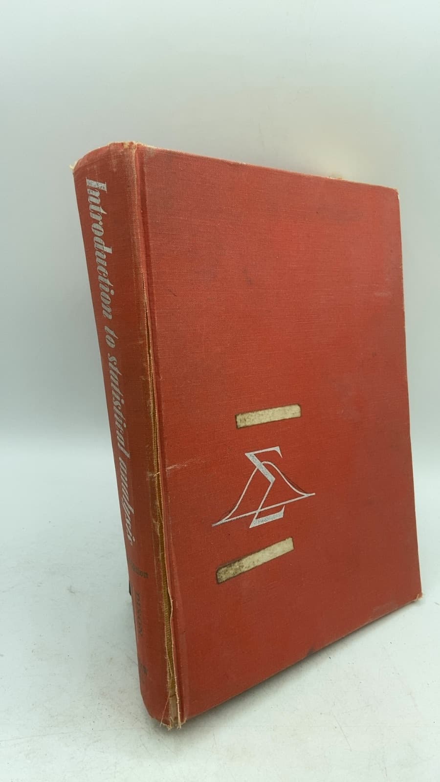 Introduction to Statistical Analysis by Wilfrid J. Dixon, Frank J. Massey, Jr. - front cover