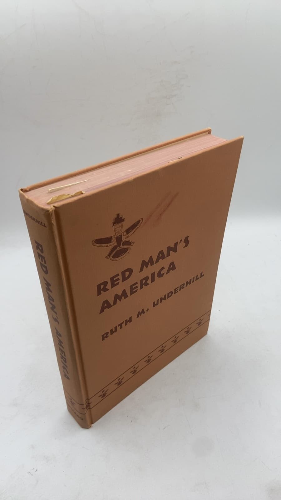Red Man's America: A History of Indians in the United States by Ruth Murray Underhill - front cover
