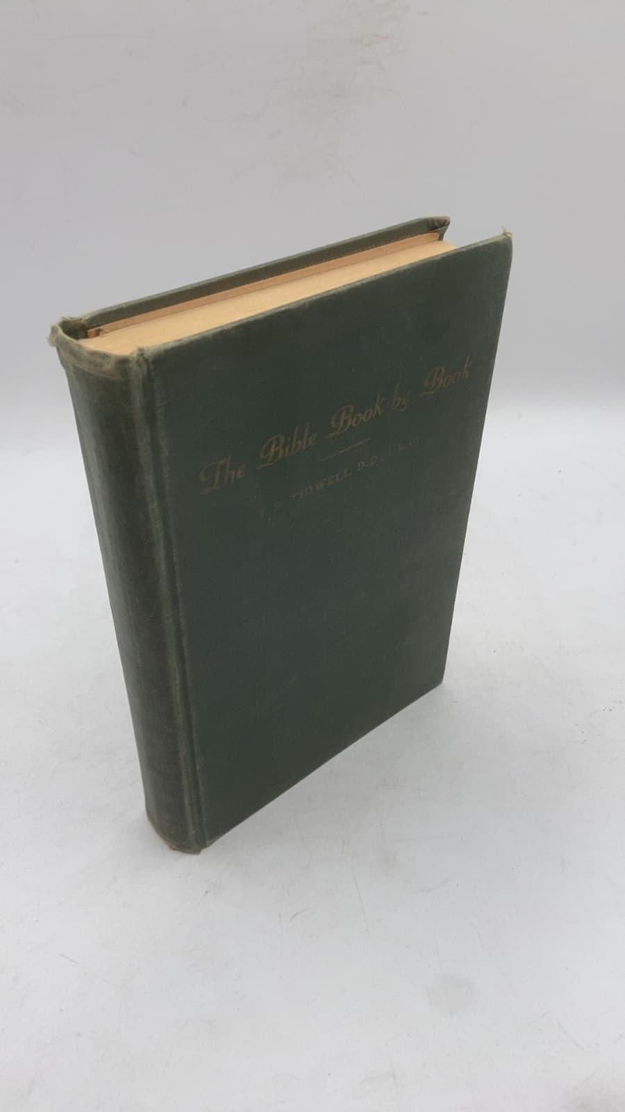 The Bible Book by Book by J. B. Tidwell, A.m., D.d., Ll.d. - front cover