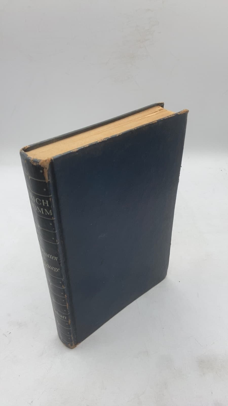 The Forgotten Language by Erich Fromm - front cover