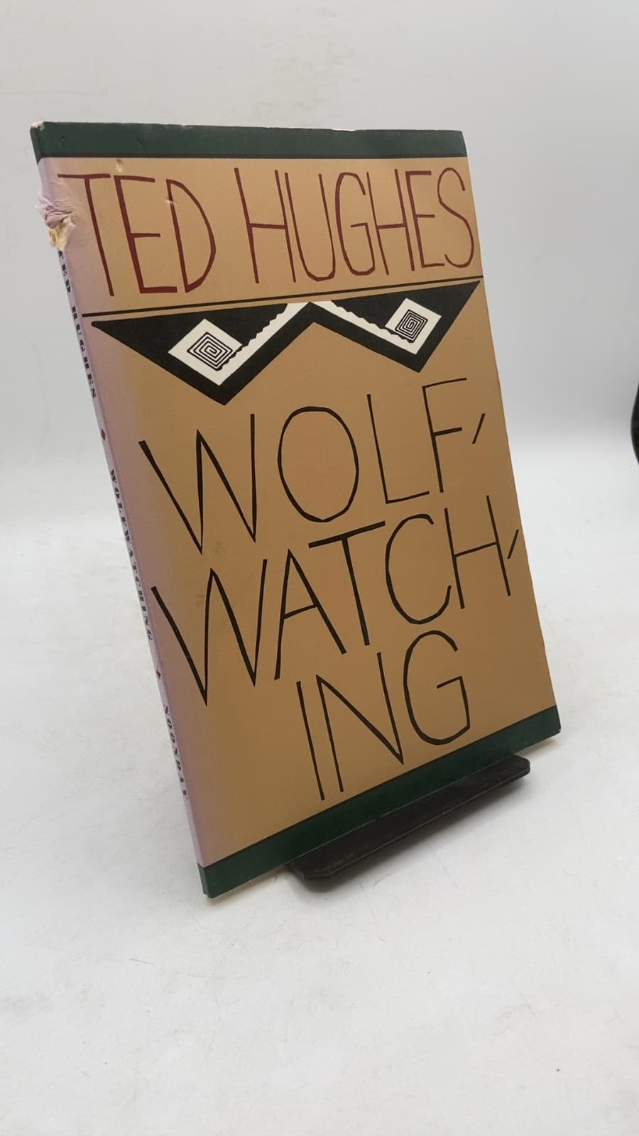 Wolfwatching by Ted Hughes - front cover