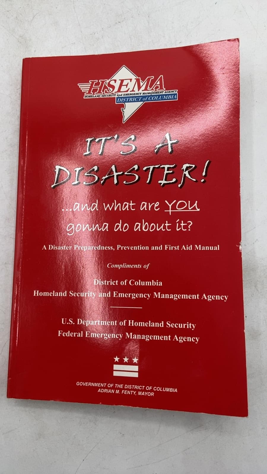 IT'S A DISASTER! ...and what are YOU gonna do about it? - title page