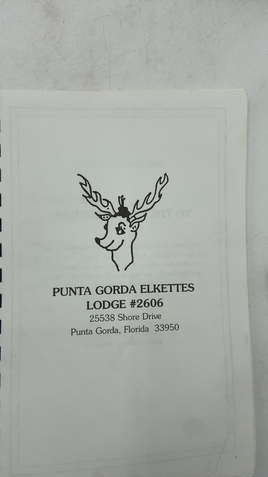 Favorites from Punta Gorda Elkettes Lodge #2606 by Punta Gorda Elkettes Lodge #2606 - title page