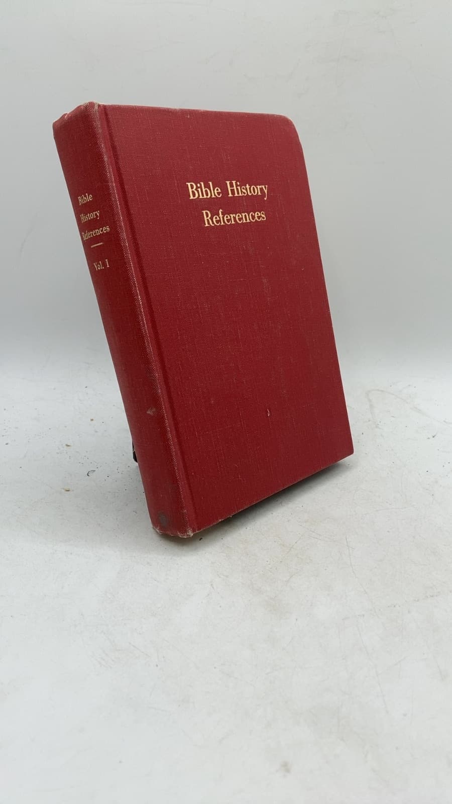 Bible History References: Explanatory Notes on the "Advanced Bible History" Vol. I: Old Testament Stories by F. Rupprecht - front cover