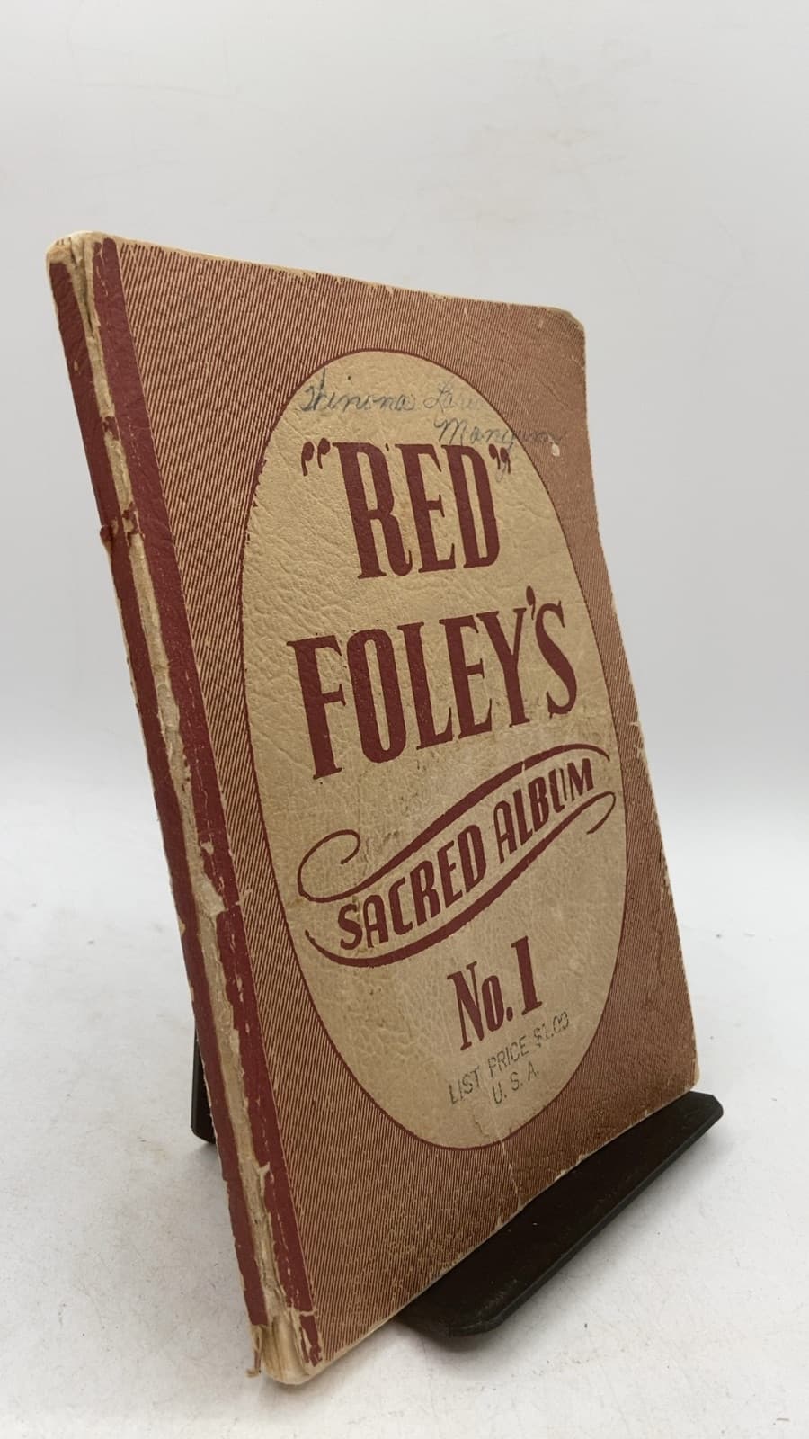 "Red" Foley's Sacred Album No. 1 by R. E. Winsett - front cover