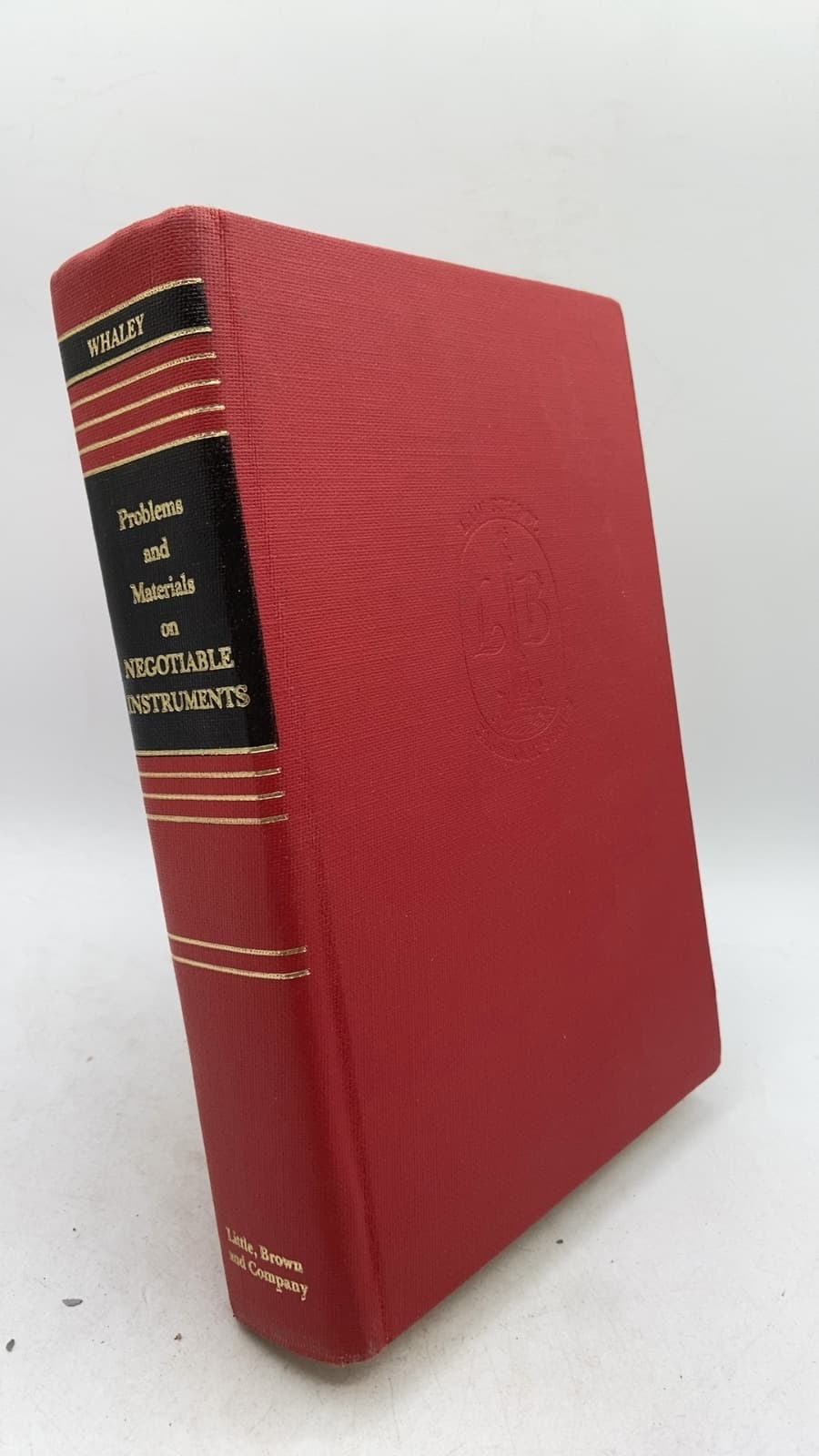 Problems and Materials on Negotiable Instruments by Douglas J. Whaley - front cover
