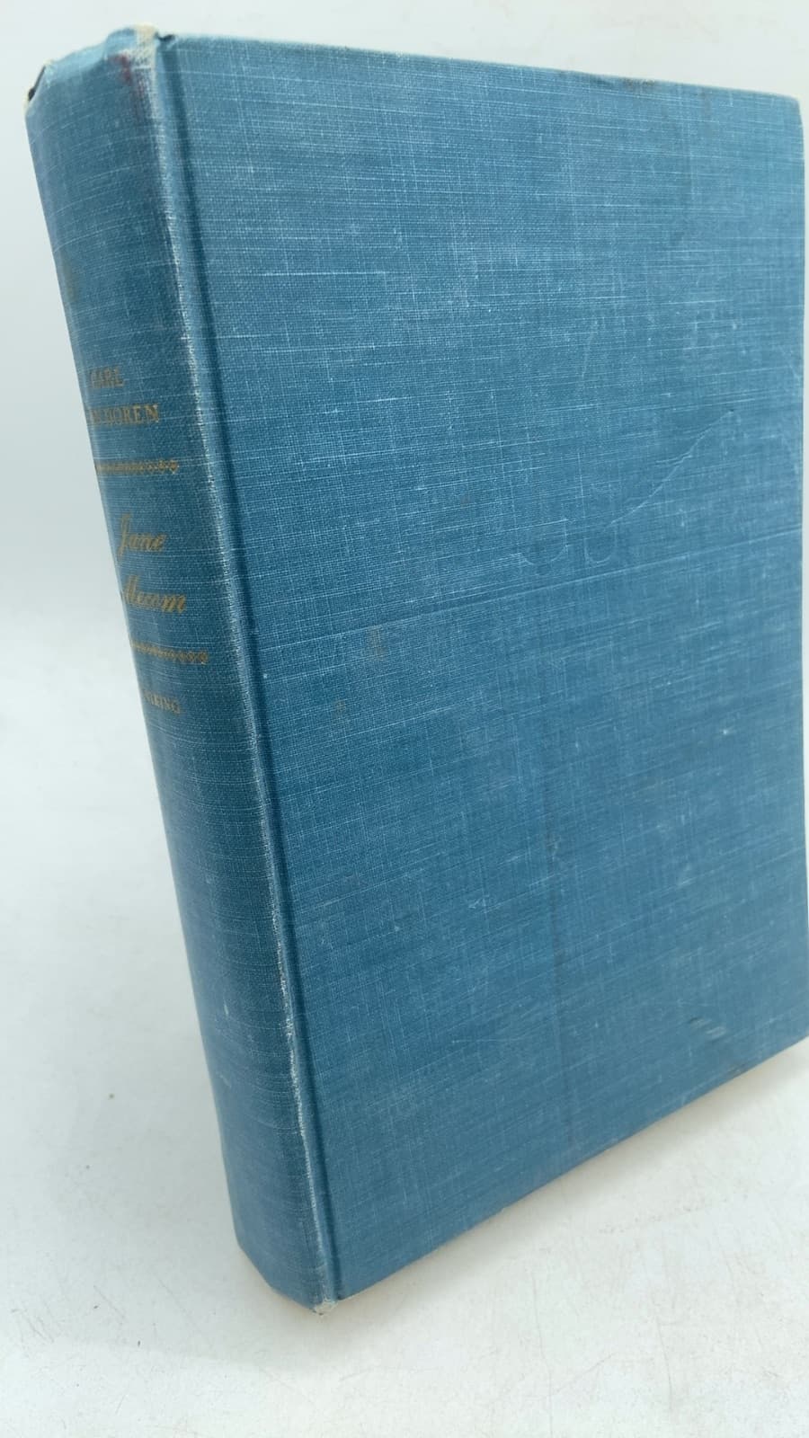 Jane Mecom: The Favorite Sister of Benjamin Franklin by Carl Van Doren - front cover