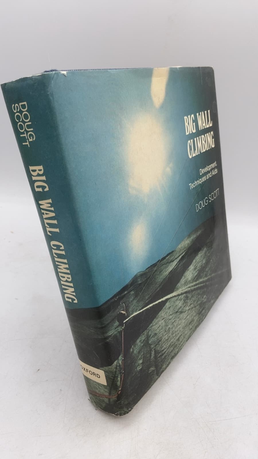 Big Wall Climbing by Doug Scott - front cover