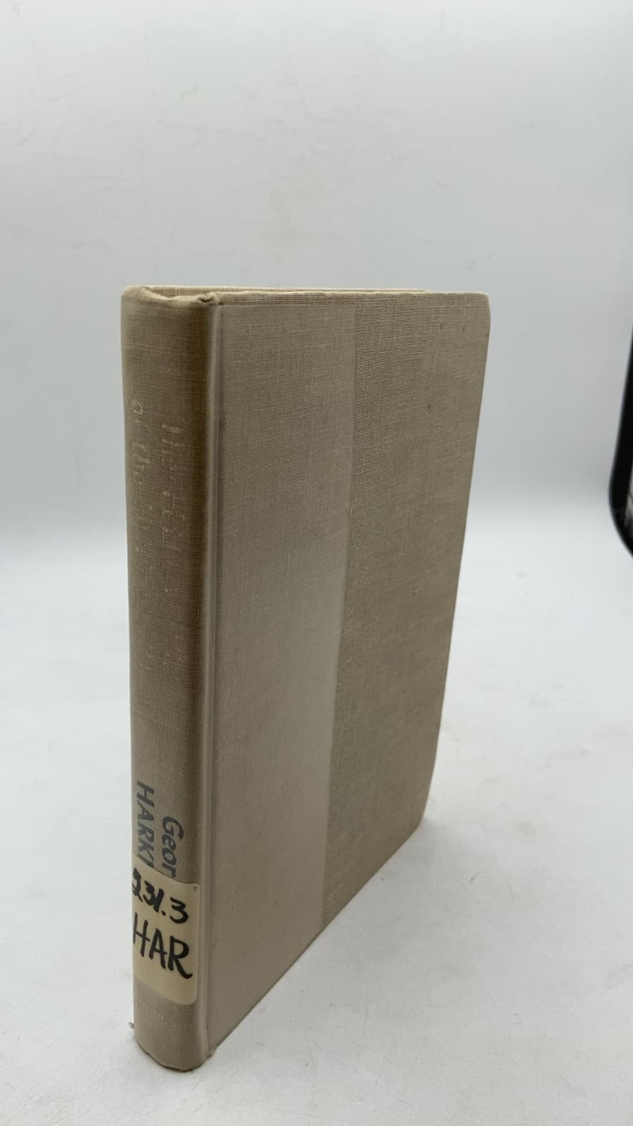 The Fellowship of the Holy Spirit by Georgia Harkness - front cover
