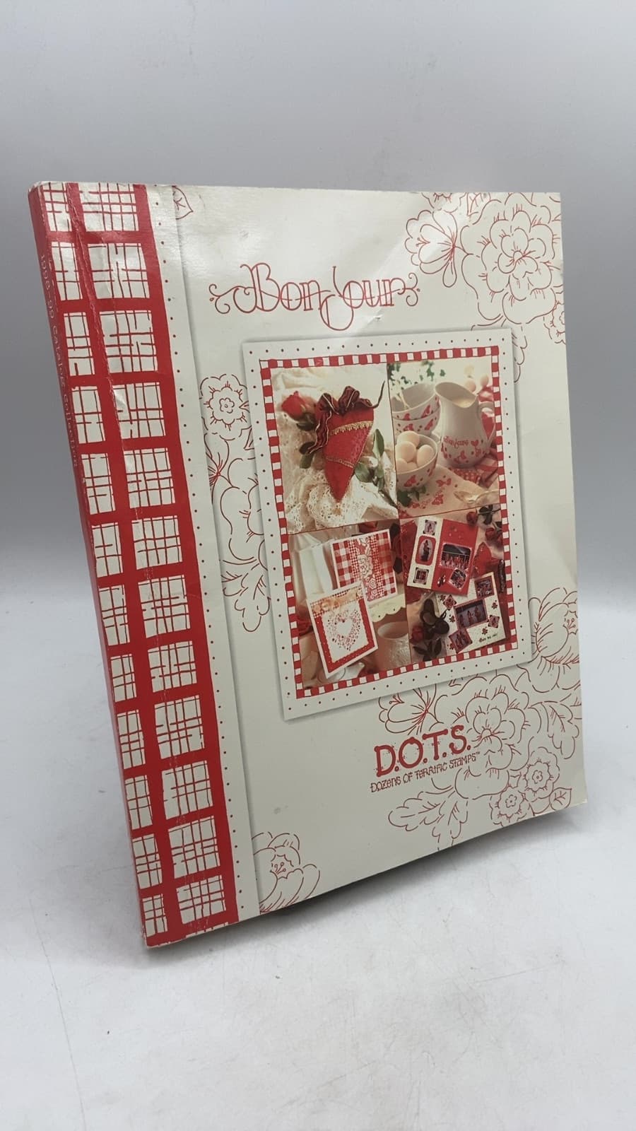 Bonjour: D.O.T.S. Dozens of Terrific Stamps 1998-99 Catalog Collection by Jeanette R. Lynton - front cover