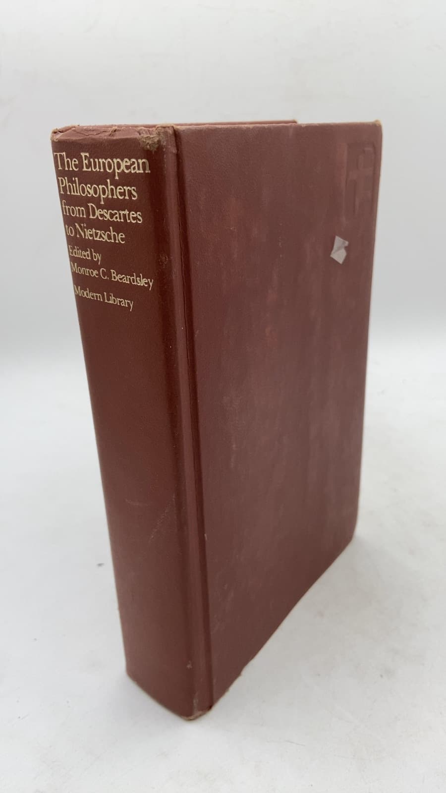 The European Philosophers from Descartes to Nietzsche by Monroe C. Beardsley - front cover