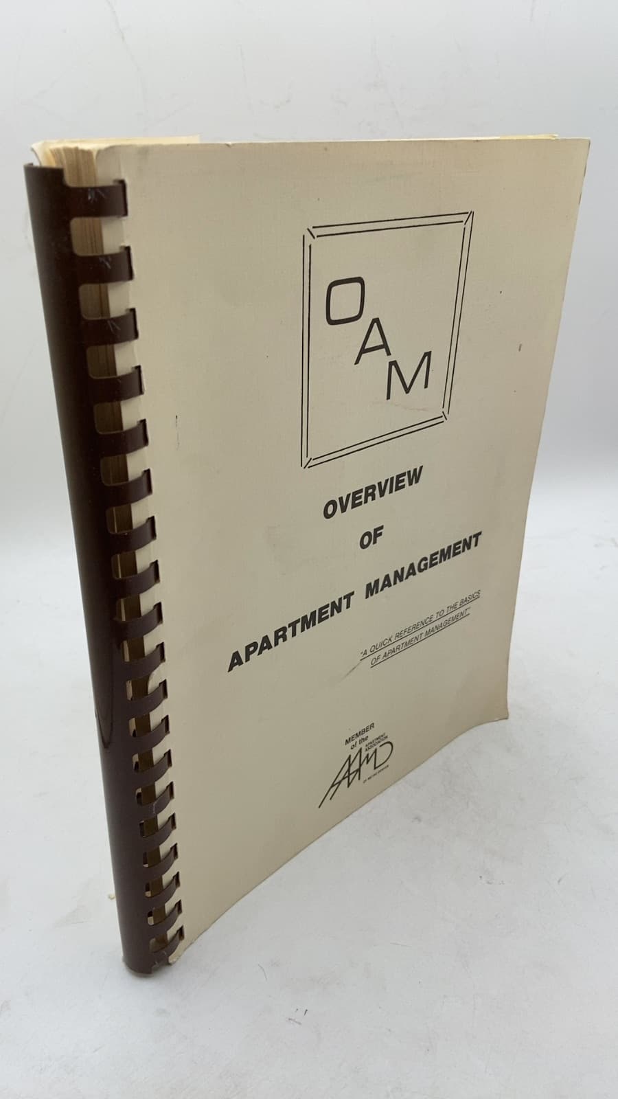 Overview of Apartment Management - front cover