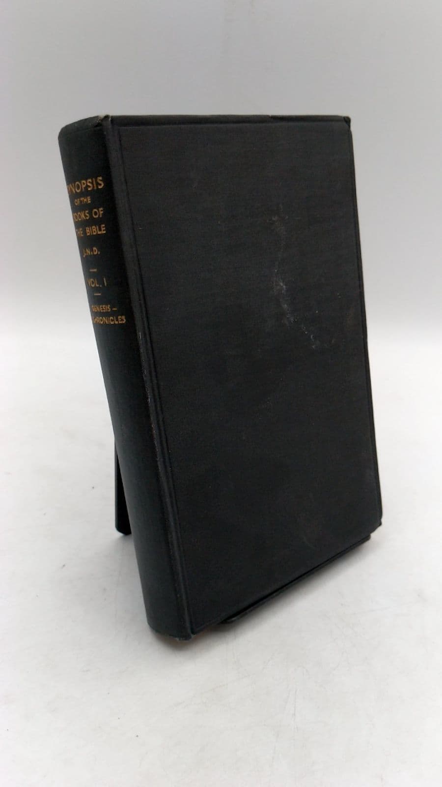 Synopsis of the Books of the Bible, Vol. I: Genesis – 2 Chronicles by J. N. Darby - front cover