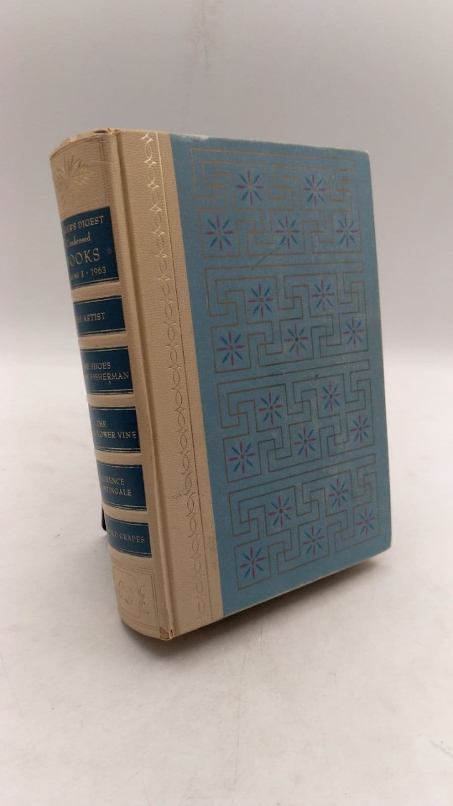 Reader's Digest Condensed Books Volume Three 1963 Summer Selections - front cover