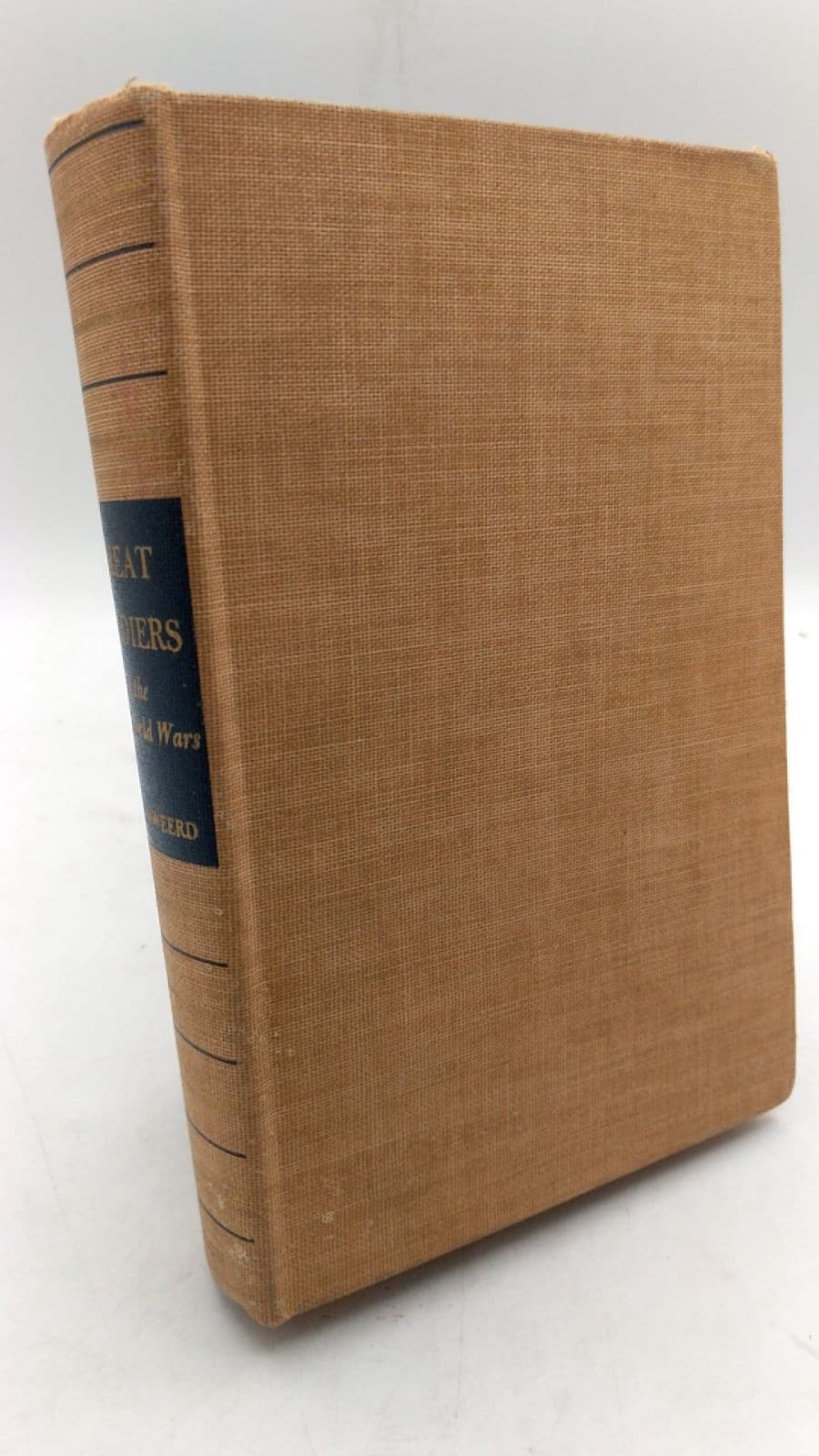 Great Soldiers of the Two World Wars by H. A. DeWeerd - front cover