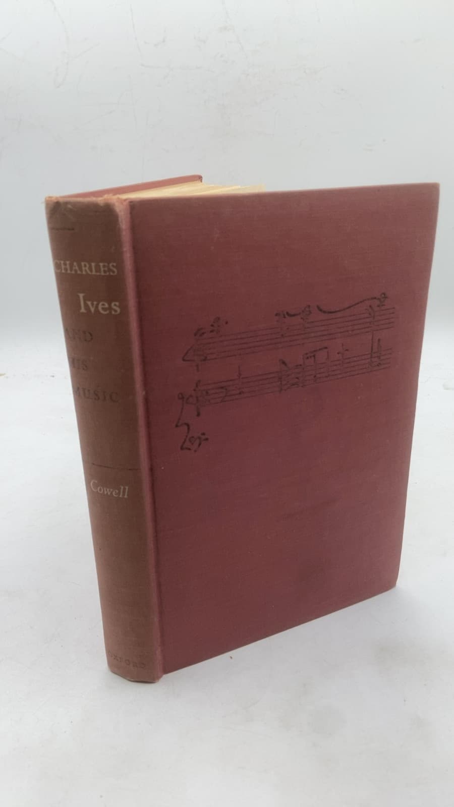 Charles Ives and His Music by Henry Cowell and Sidney Cowell - front cover
