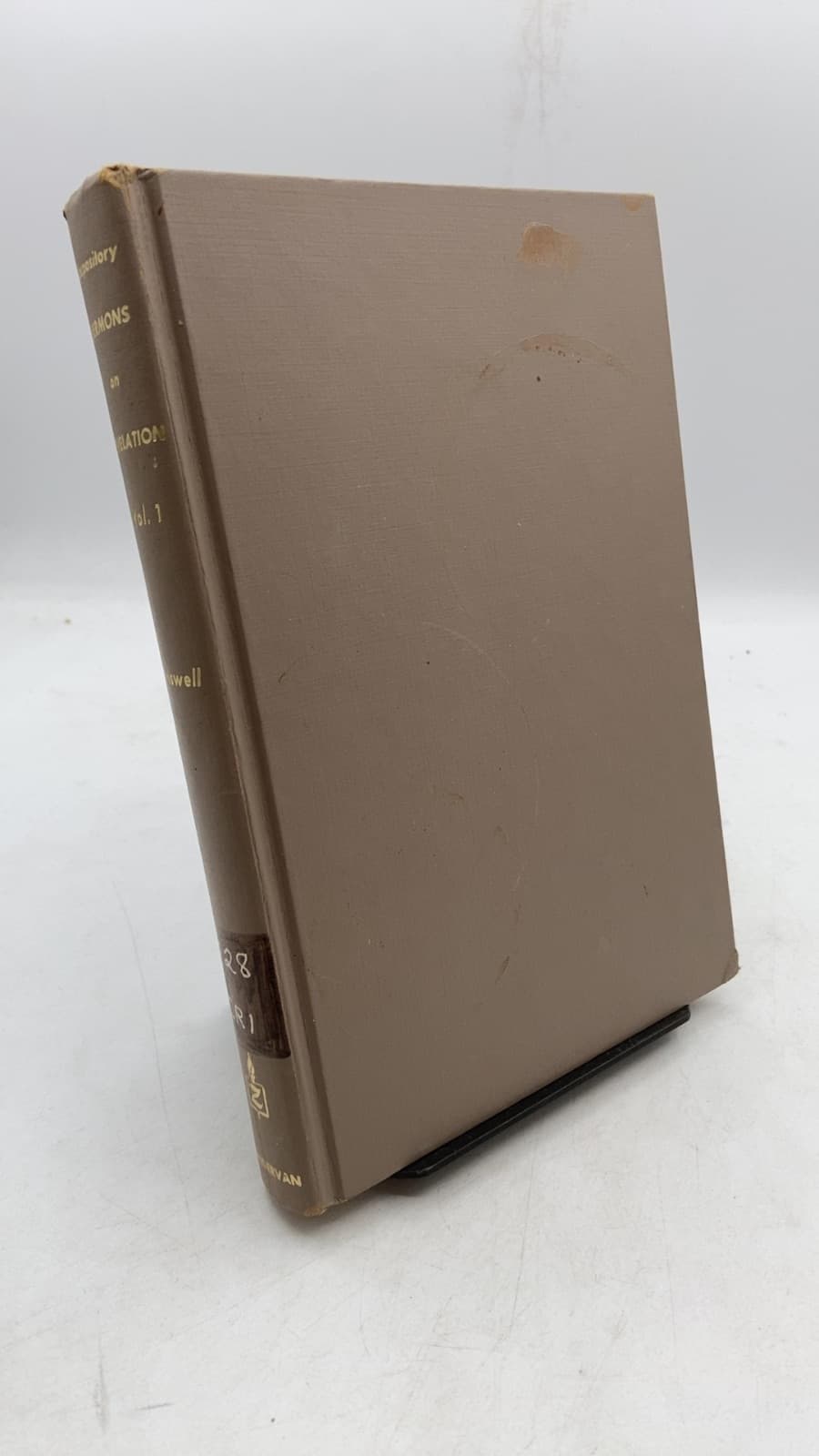 Expository Sermons on Revelation Volume 1 - Revelation 1:1-19 by W. A. Criswell, Ph.D. - front cover
