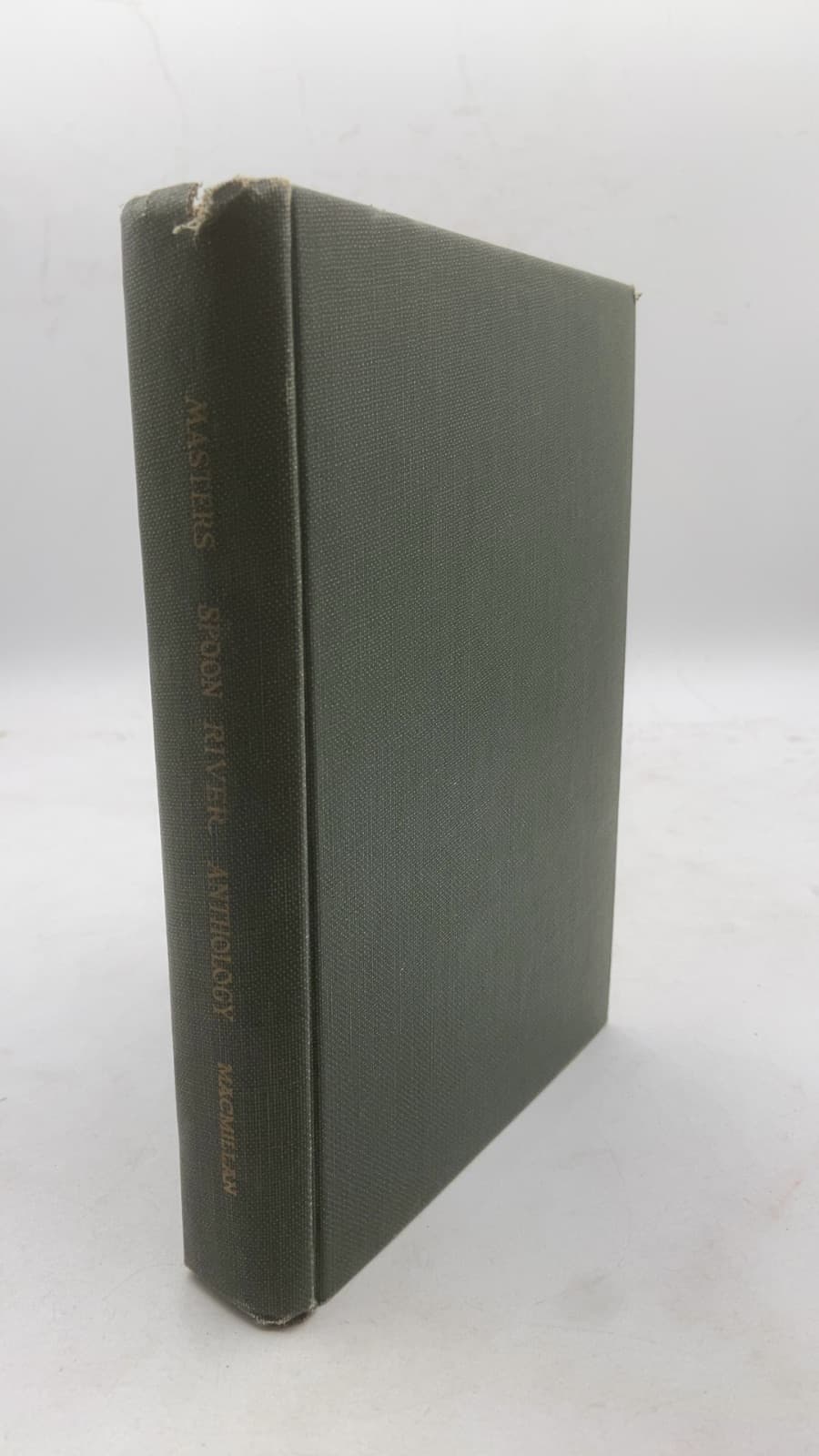 Spoon River Anthology by Edgar Lee Masters - front cover