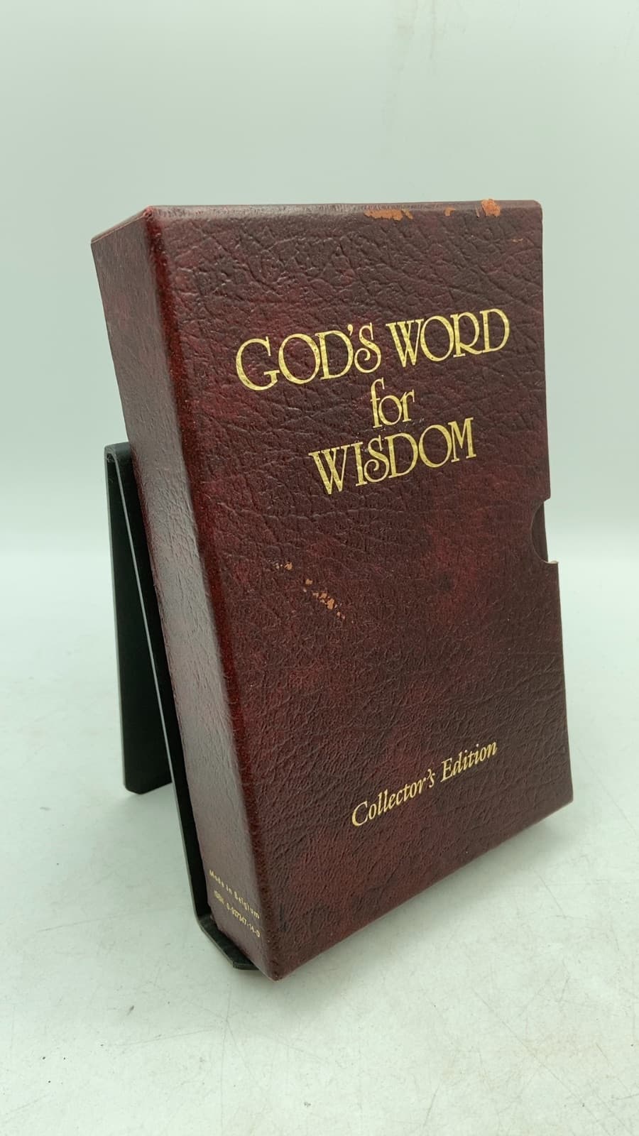 God's Word for Wisdom (Collector's Edition) - front cover