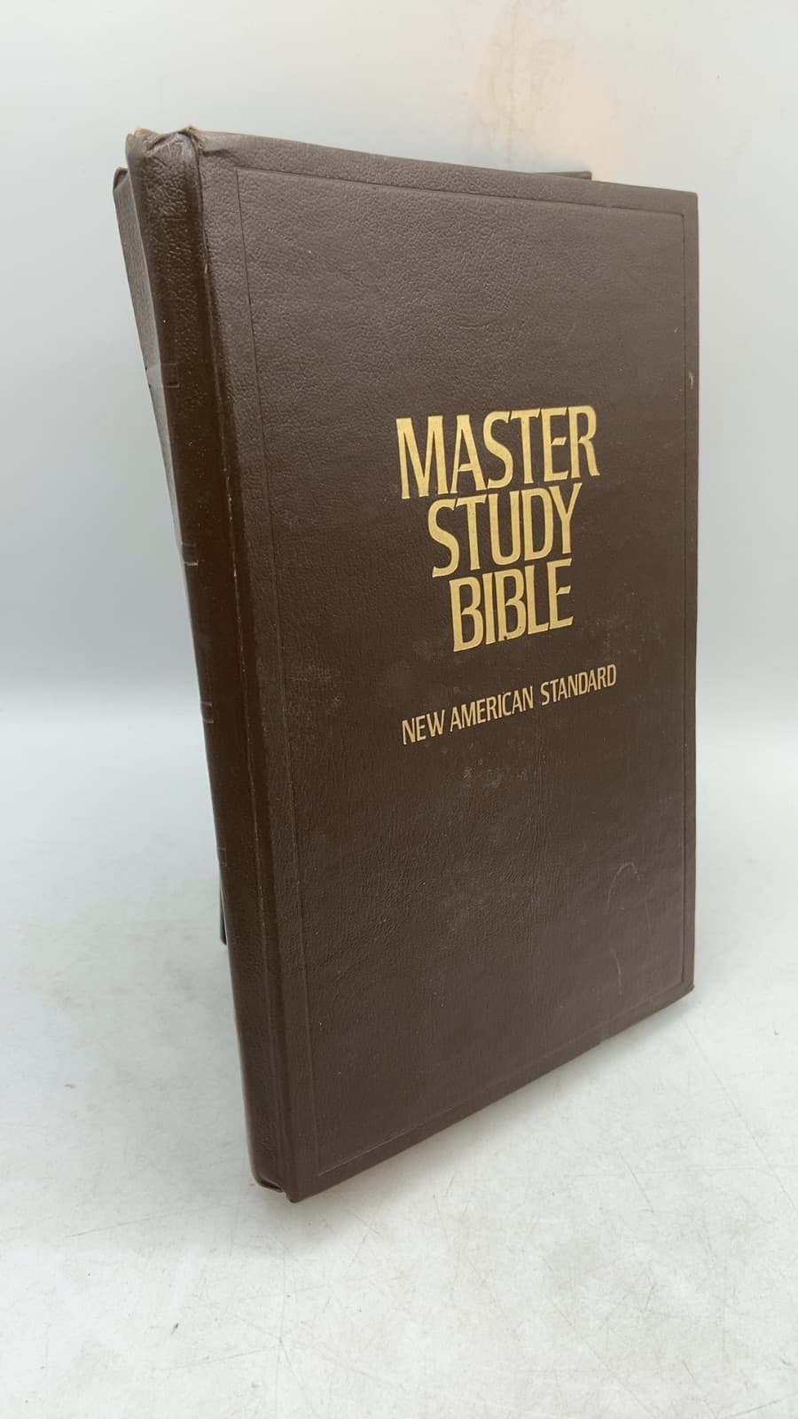 Master Study Bible: New American Standard - front cover