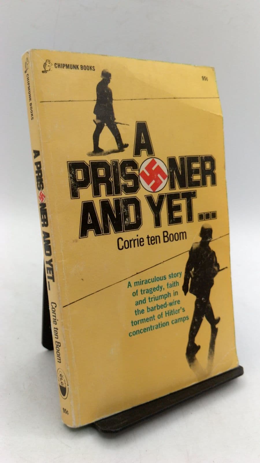 A Prisoner and Yet... by Corrie ten Boom - front cover