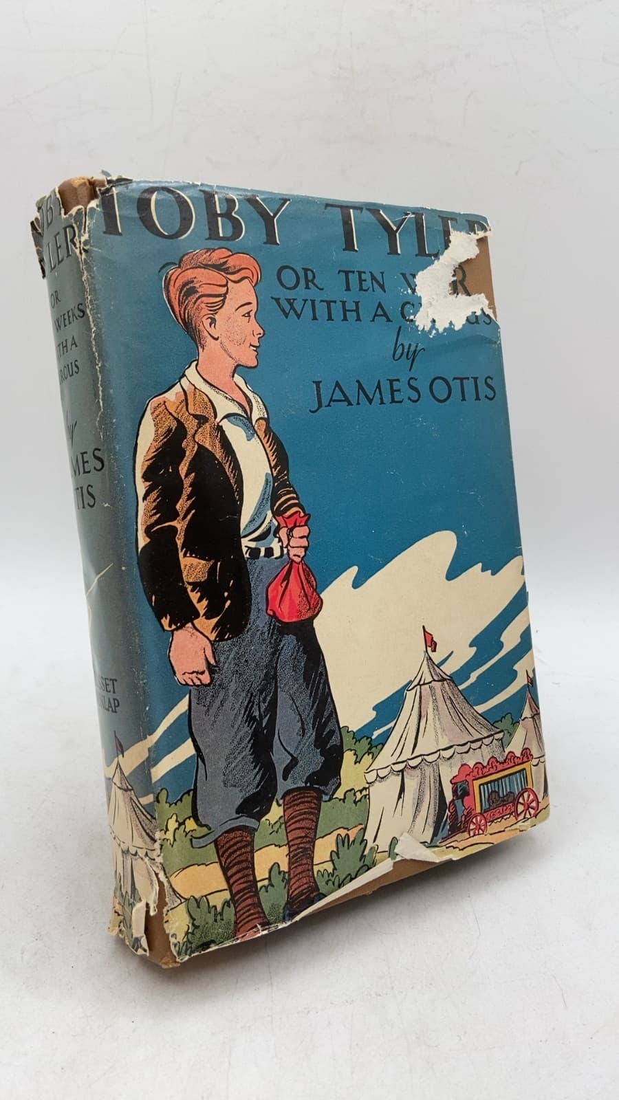 Toby Tyler or Ten Weeks with a Circus by James Otis - front cover