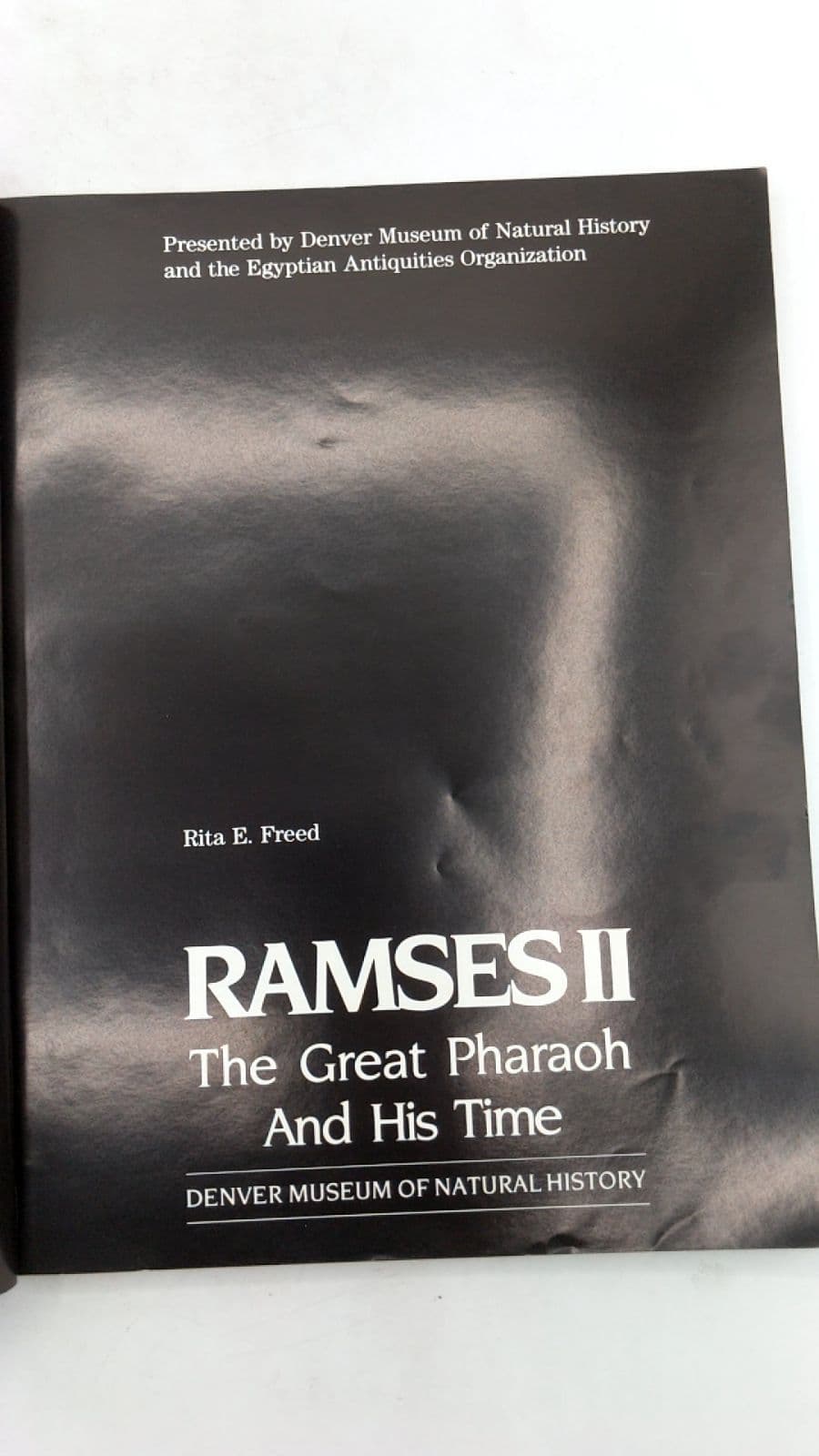 RAMSES II The Great Pharaoh And His Time by Rita E. Freed - title page