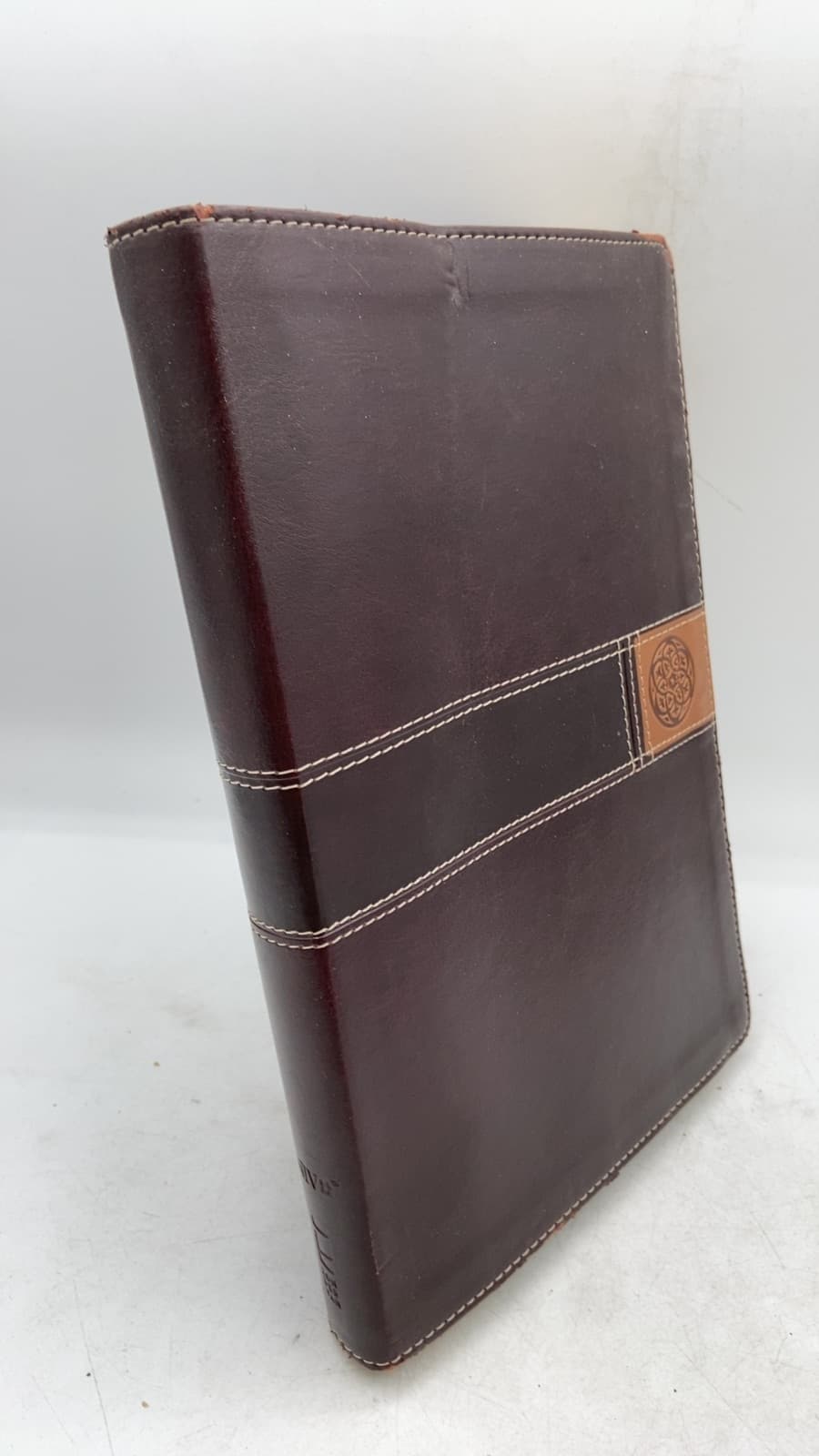 Holy Bible: New International Version, Thinline Bible, Large Print, Italian Duo -Tone - front cover