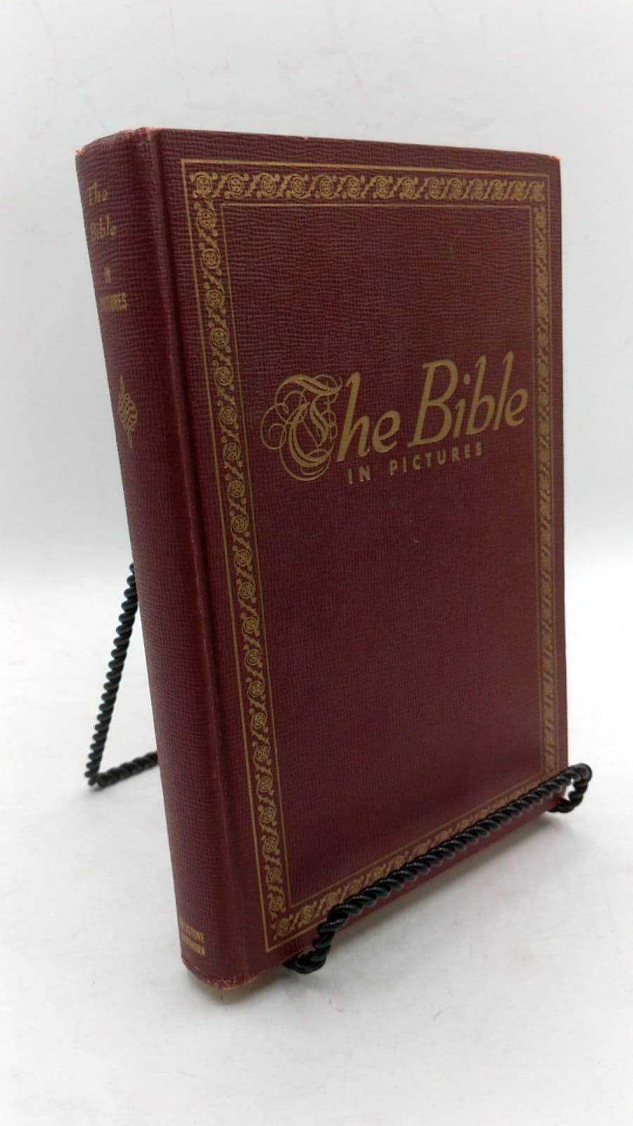 The Bible in Pictures by The Rev. Ralph Kirby (Editor) - front cover