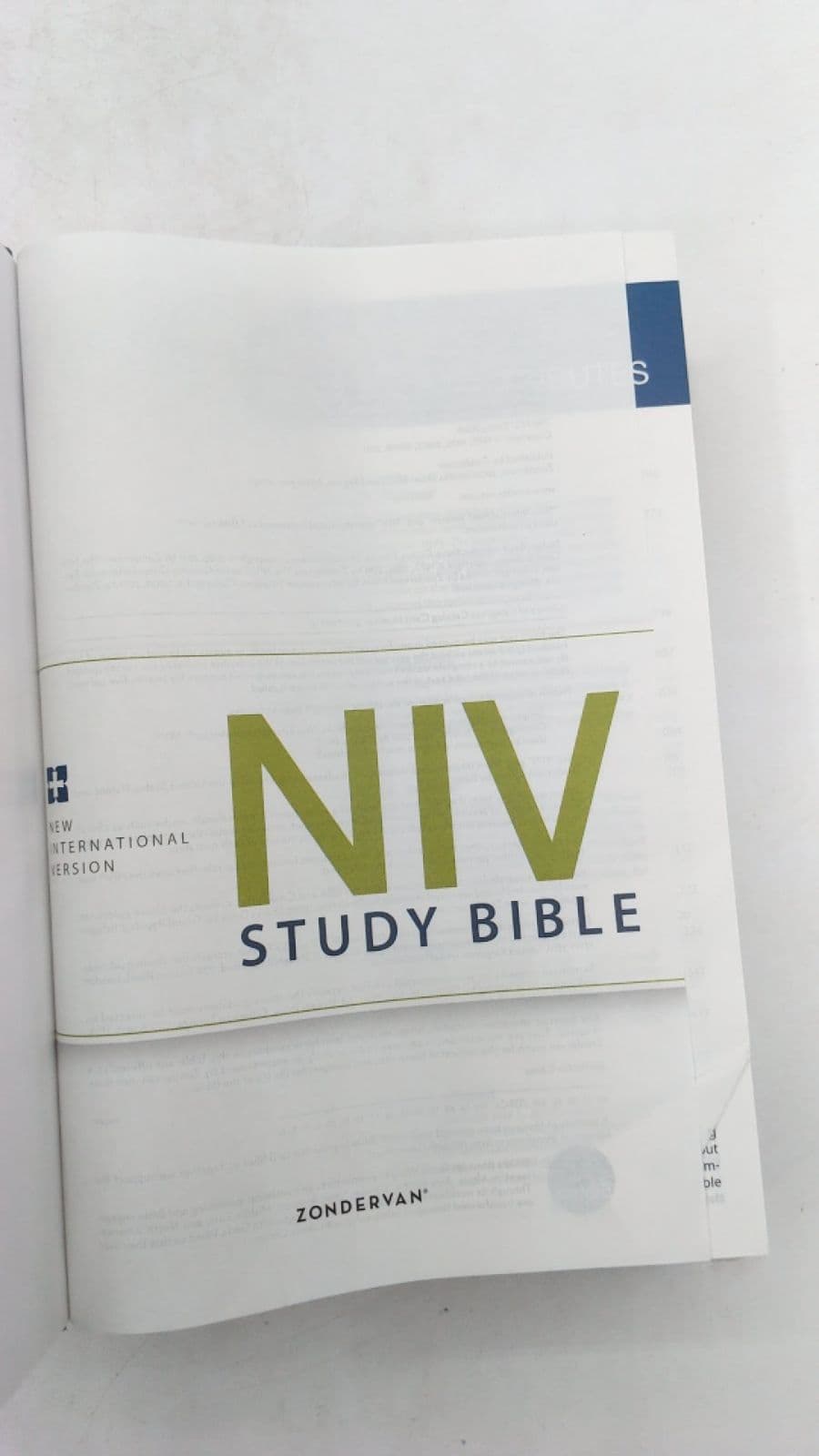 NIV Study Bible - title page