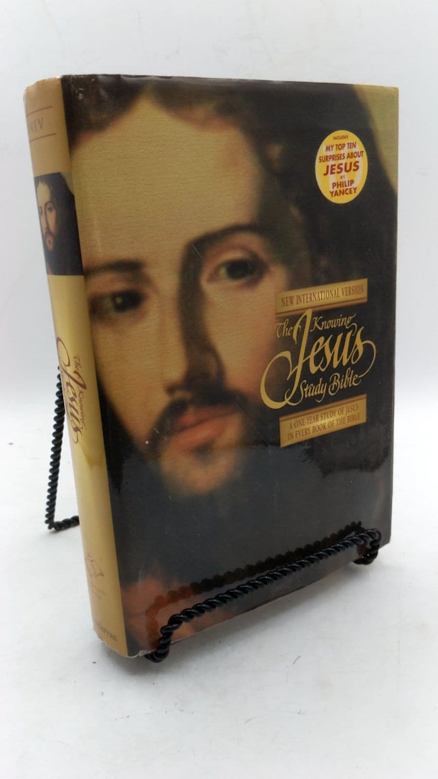 The Knowing Jesus Study Bible: New International Version by Edward Hindson, D.Phil. and Edward Dobson, Ed.D. - front cover