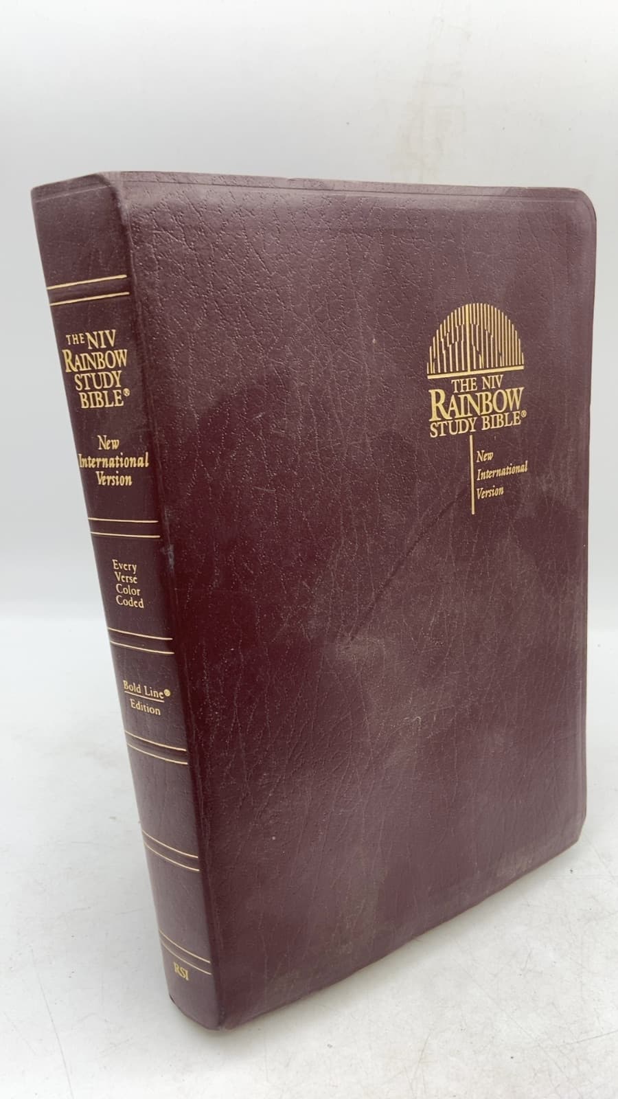 The NIV Rainbow Study Bible: New International Version - front cover