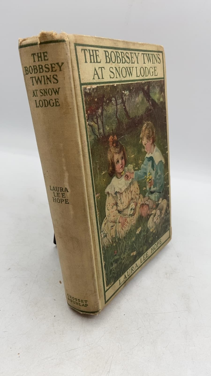 The Bobbsey Twins at Snow Lodge by Laura Lee Hope - front cover