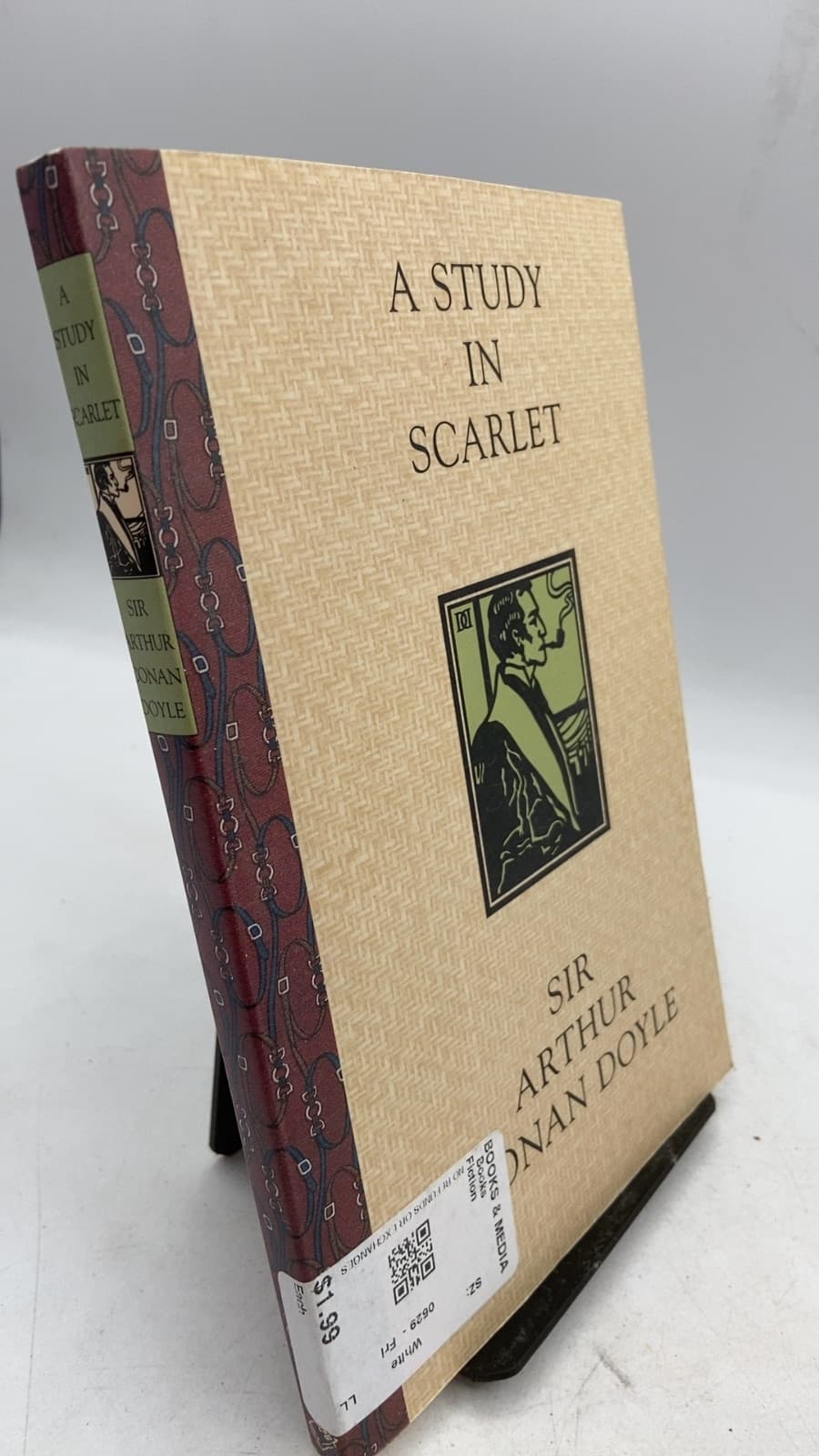 A Study in Scarlet by Sir Arthur Conan Doyle - front cover