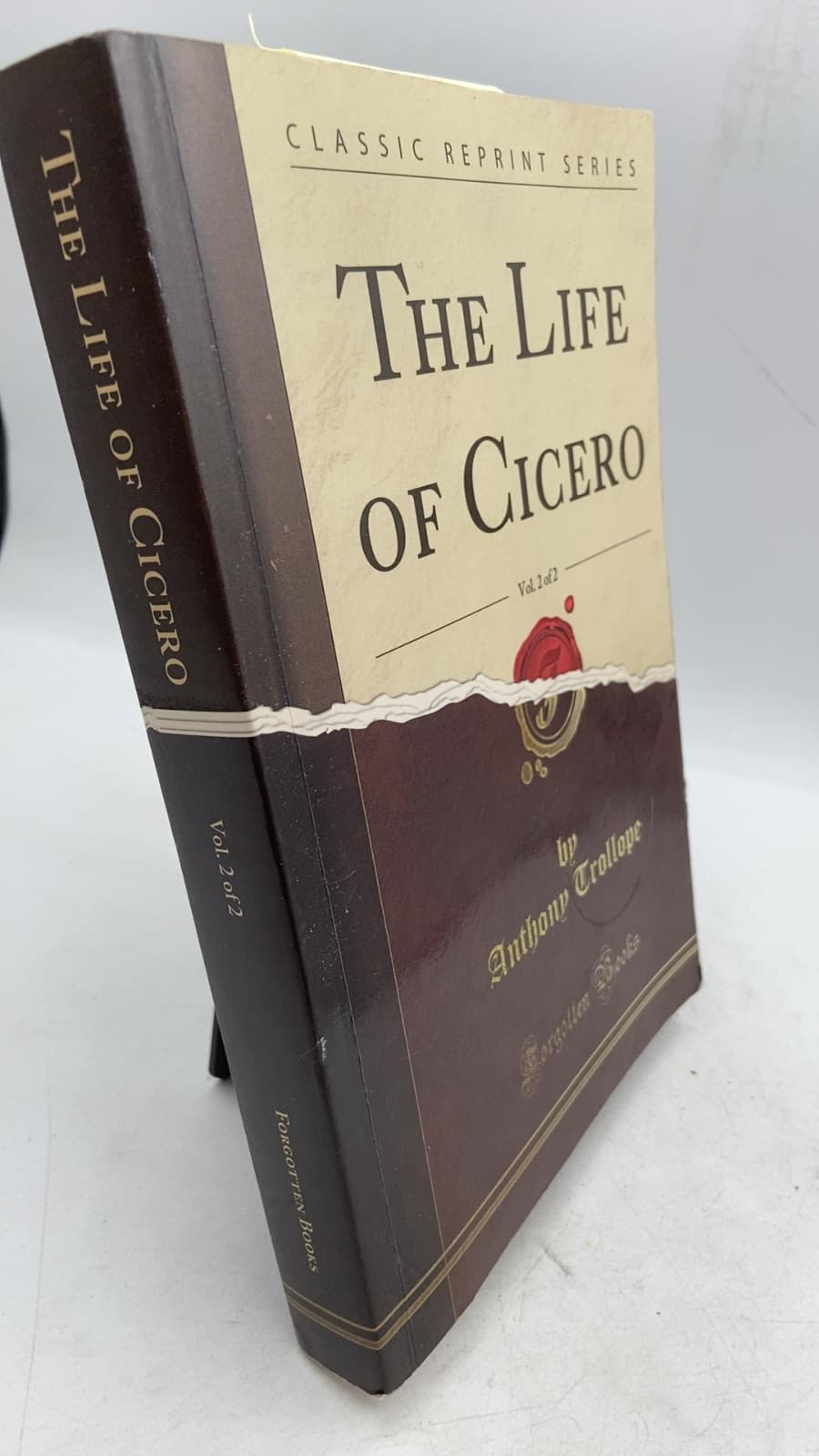 The Life of Cicero, Vol. II by Anthony Trollope - front cover