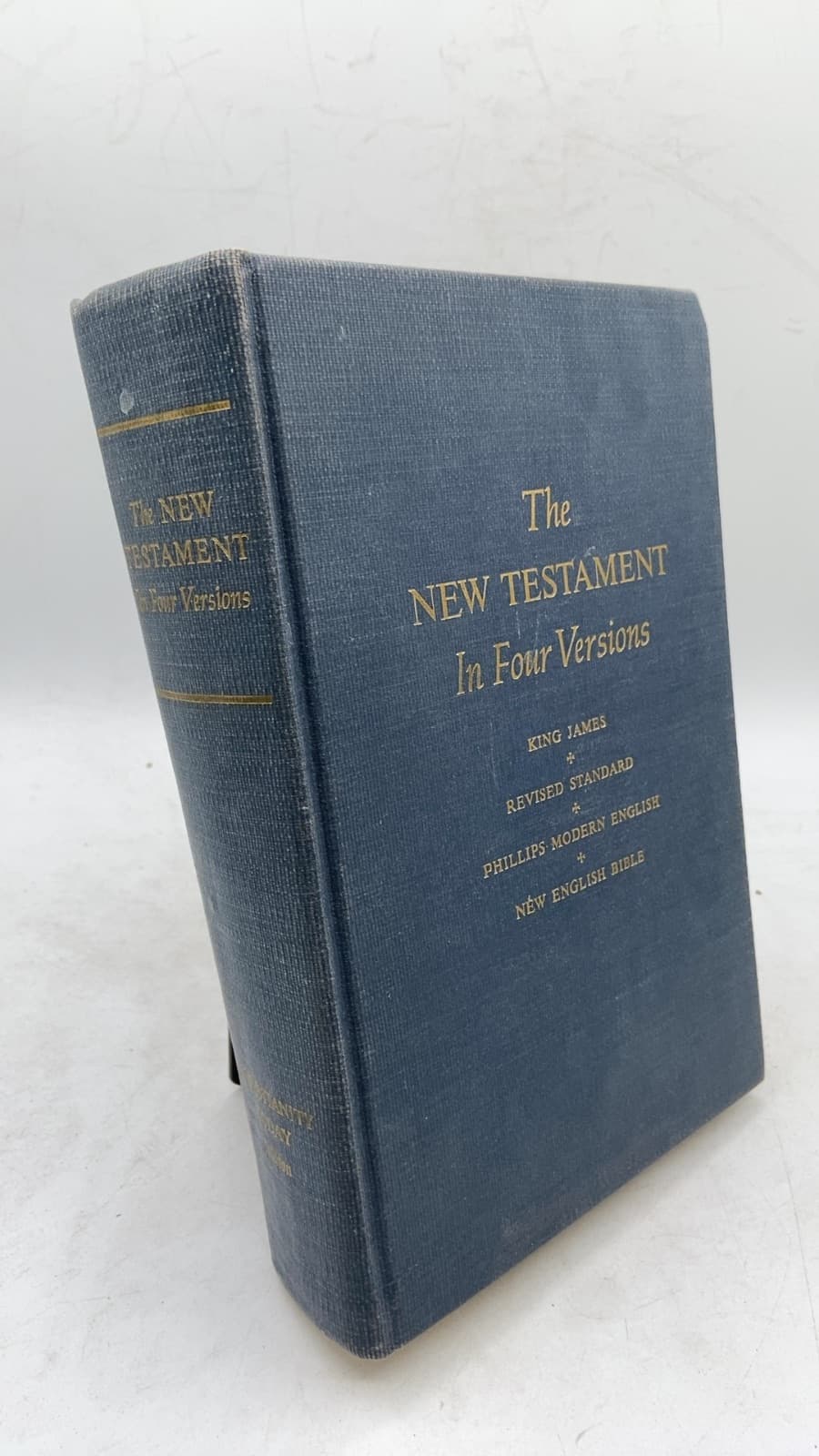 The New Testament In Four Versions - front cover